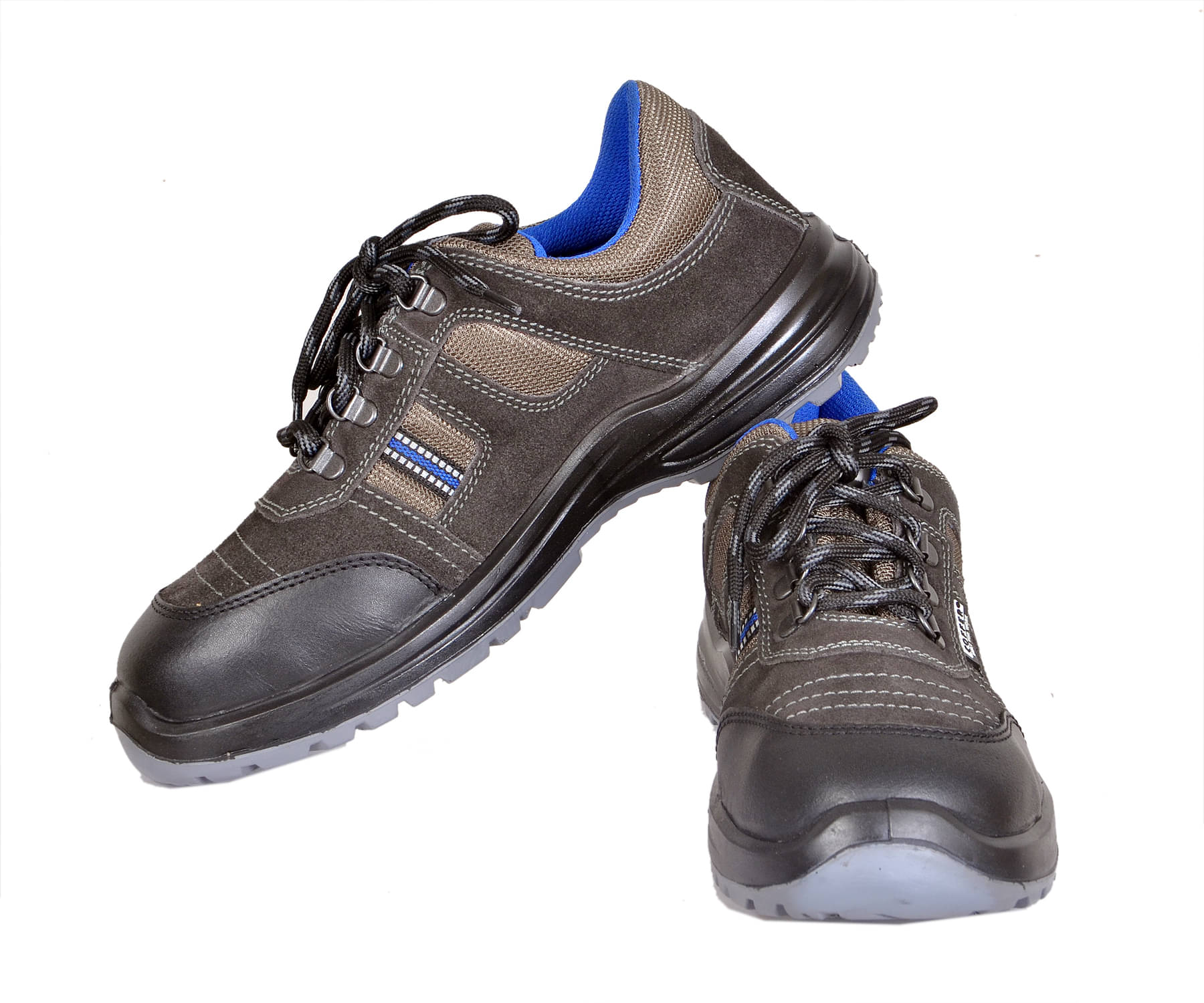     			Coffer Safety Derby Grey Safety Shoes