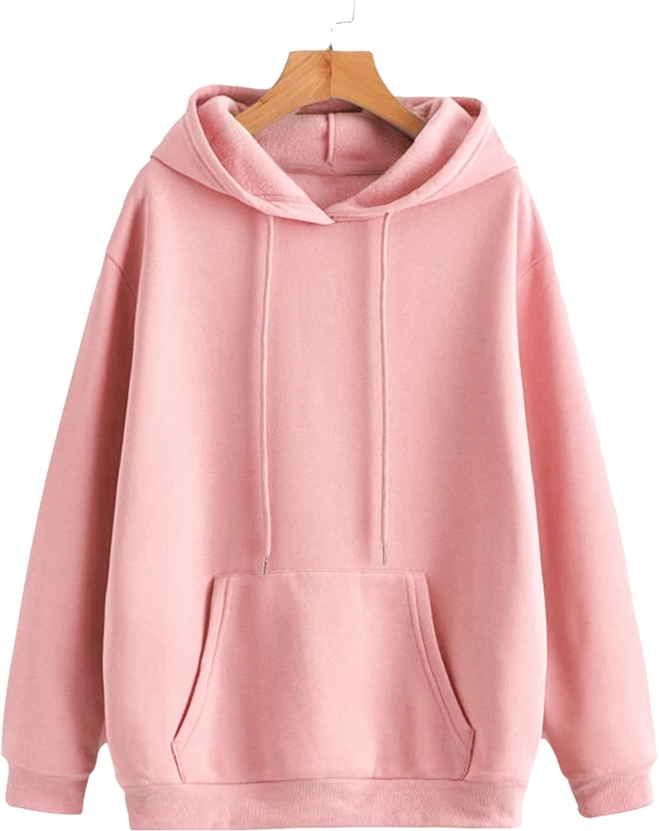 FABRIPPLE Fleece Hooded Men's Sweatshirt - Pink ( Pack of 1 ) FABRIPPLE Fleece Hooded Men's Sweatshirt - Pink ( Pack of 1 )