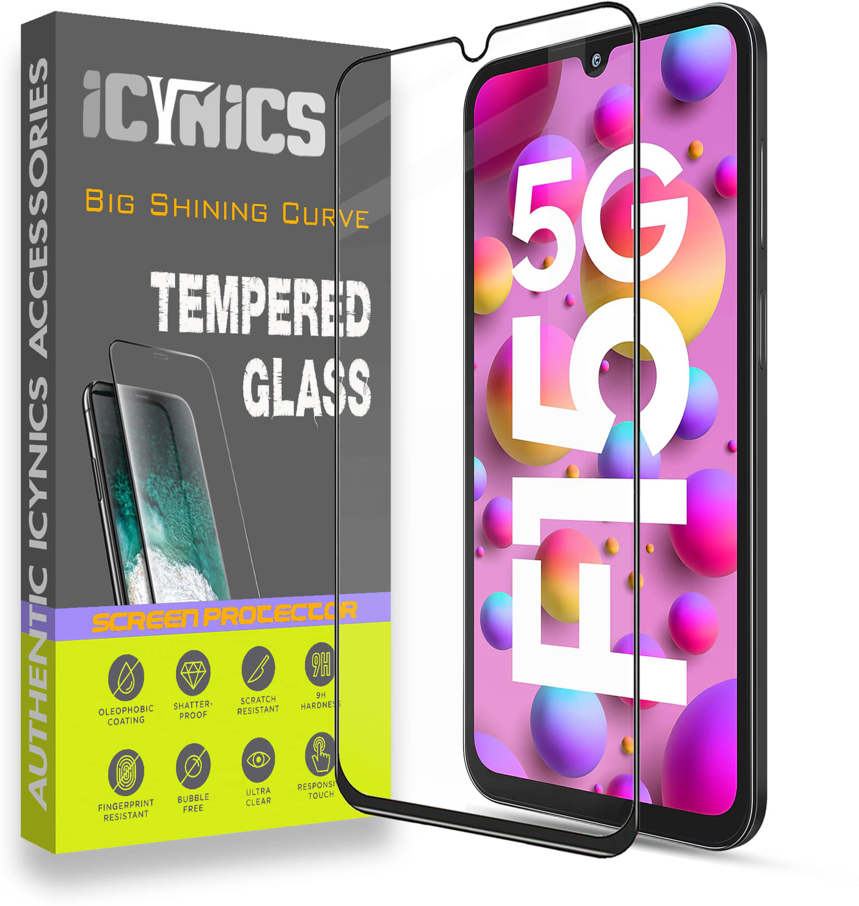 Icynics Tempered Glass Compatible For Samsung Galaxy F15 5G ( Pack of 1 ) Icynics Tempered Glass Compatible For Samsung Galaxy F15 5G ( Pack of 1 )