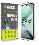 Icynics Tempered Glass Compatible For iQOO Z9x 5G ( Pack of 1 )