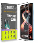 Icynics Tempered Glass Compatible For Infinix Smart 8 ( Pack of 1 )