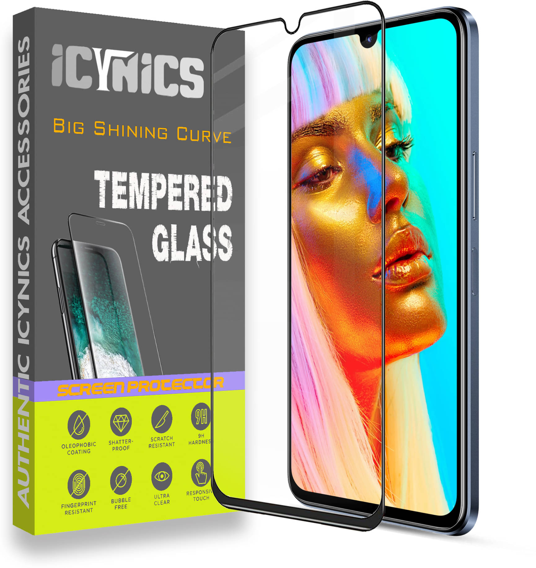     			Icynics Tempered Glass Compatible For Infinix Note 12i ( Pack of 1 )