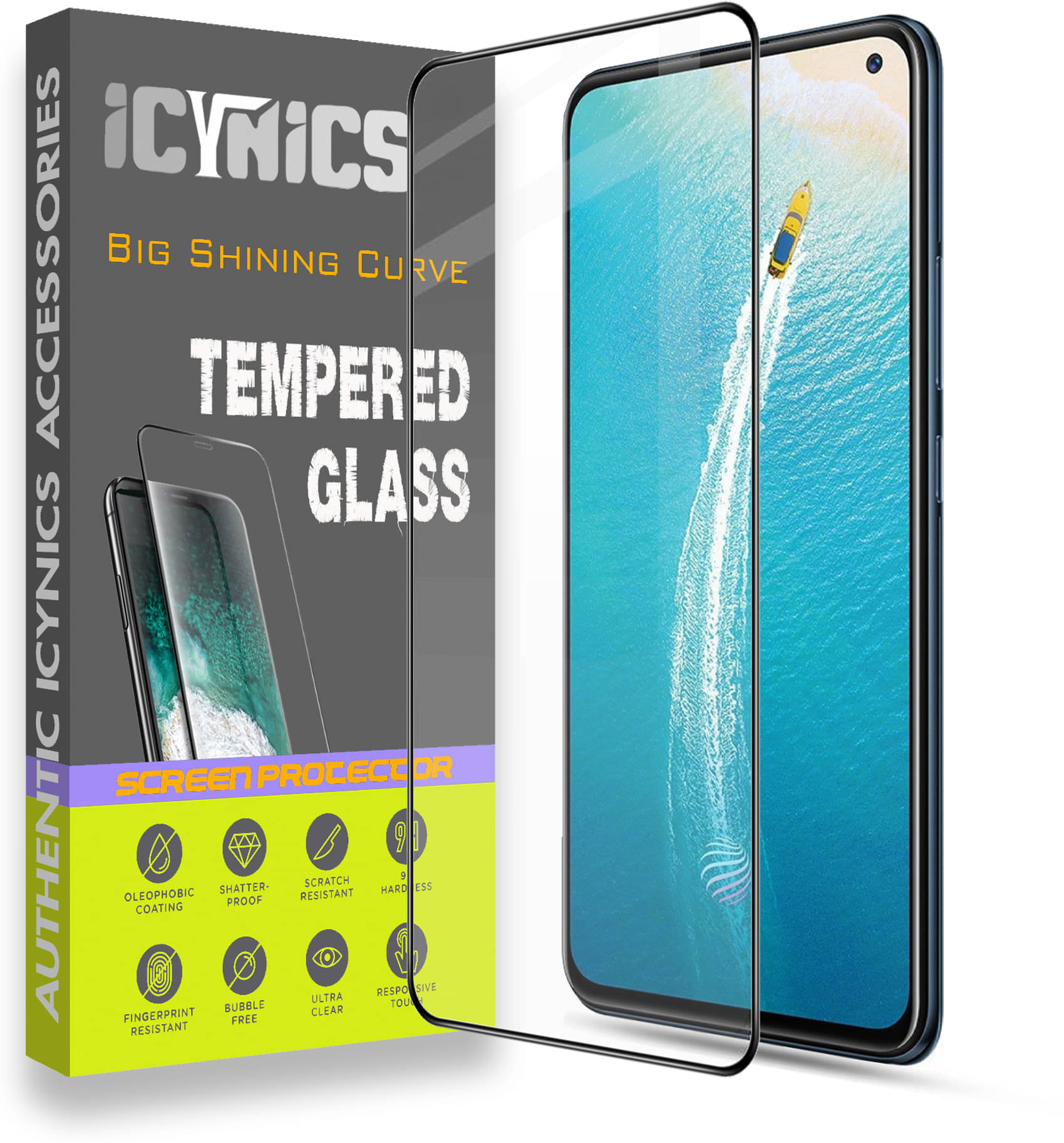     			Icynics Tempered Glass Compatible For Vivo V17 ( Pack of 1 )