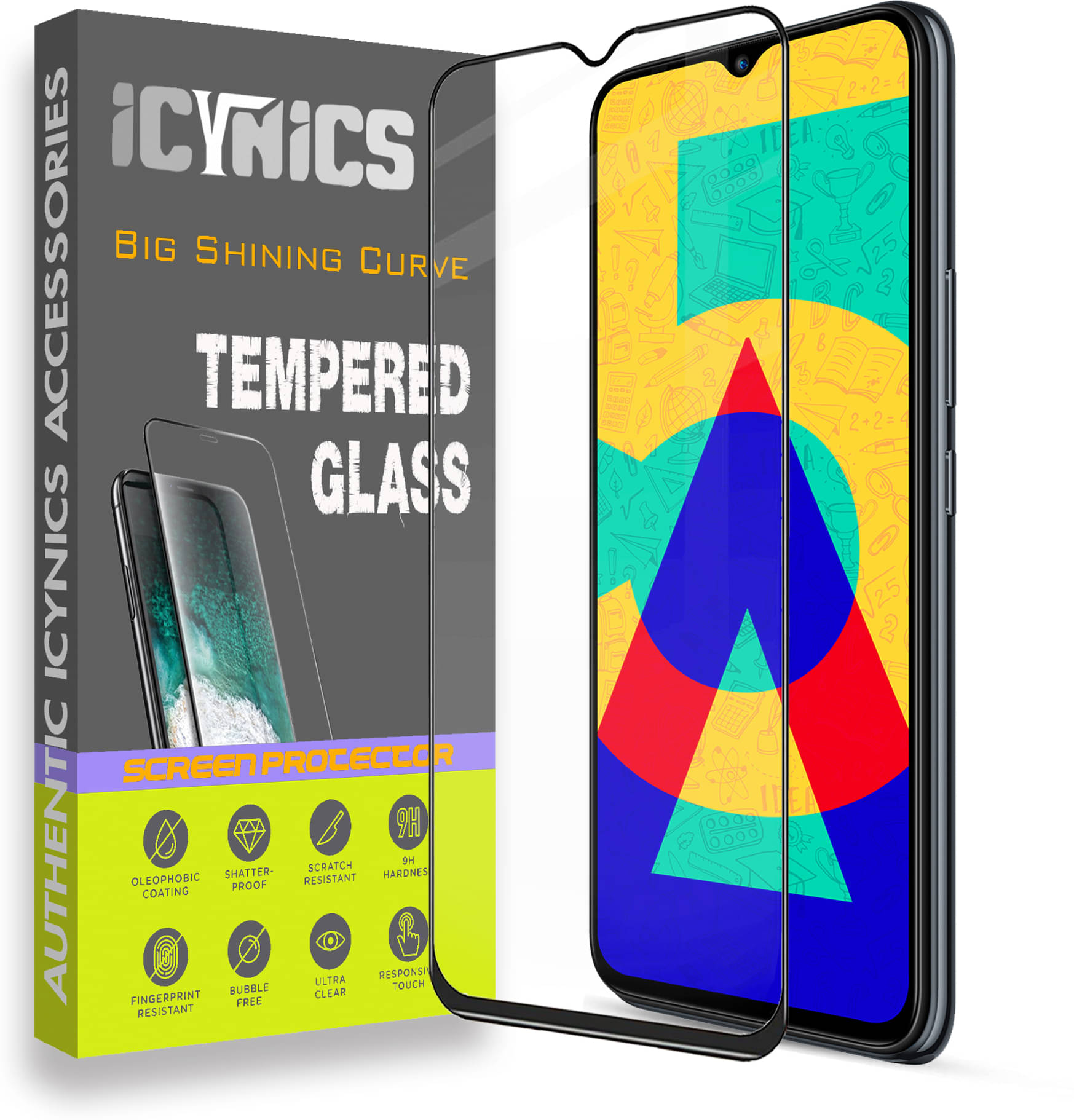     			Icynics Tempered Glass Compatible For infinix Smart 5A ( Pack of 1 )