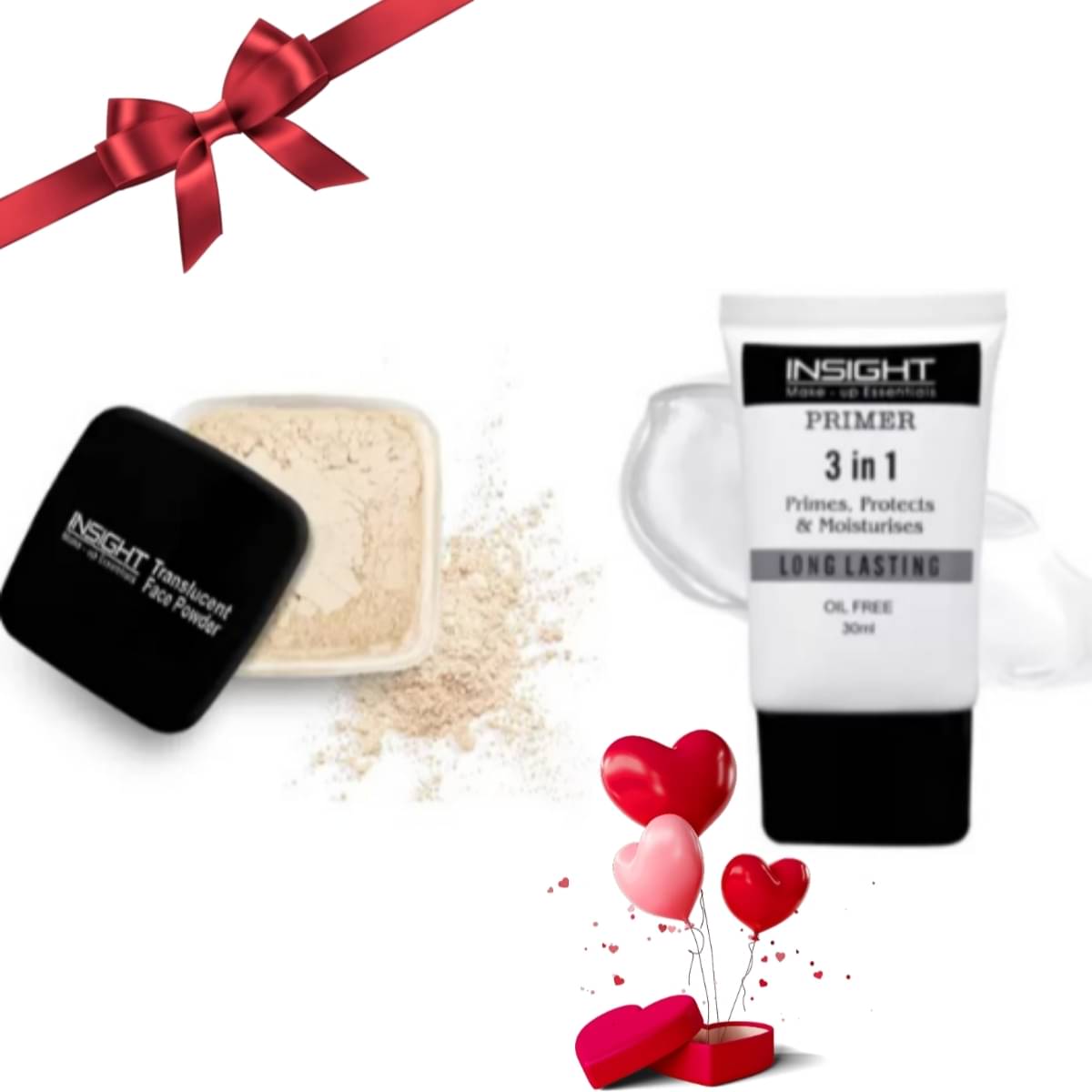     			Insight Makeup Kit Primer & Loose Powder Complete Base Set (Pack of 2)