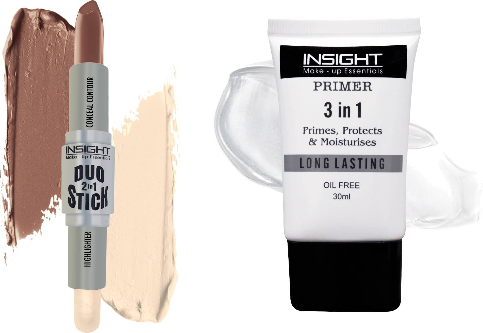 Insight Cosmetics Duo Stick Conceal Contour With 3 in 1 Primer (Pack of 2) Insight Cosmetics Duo Stick Conceal Contour With 3 in 1 Primer (Pack of 2)