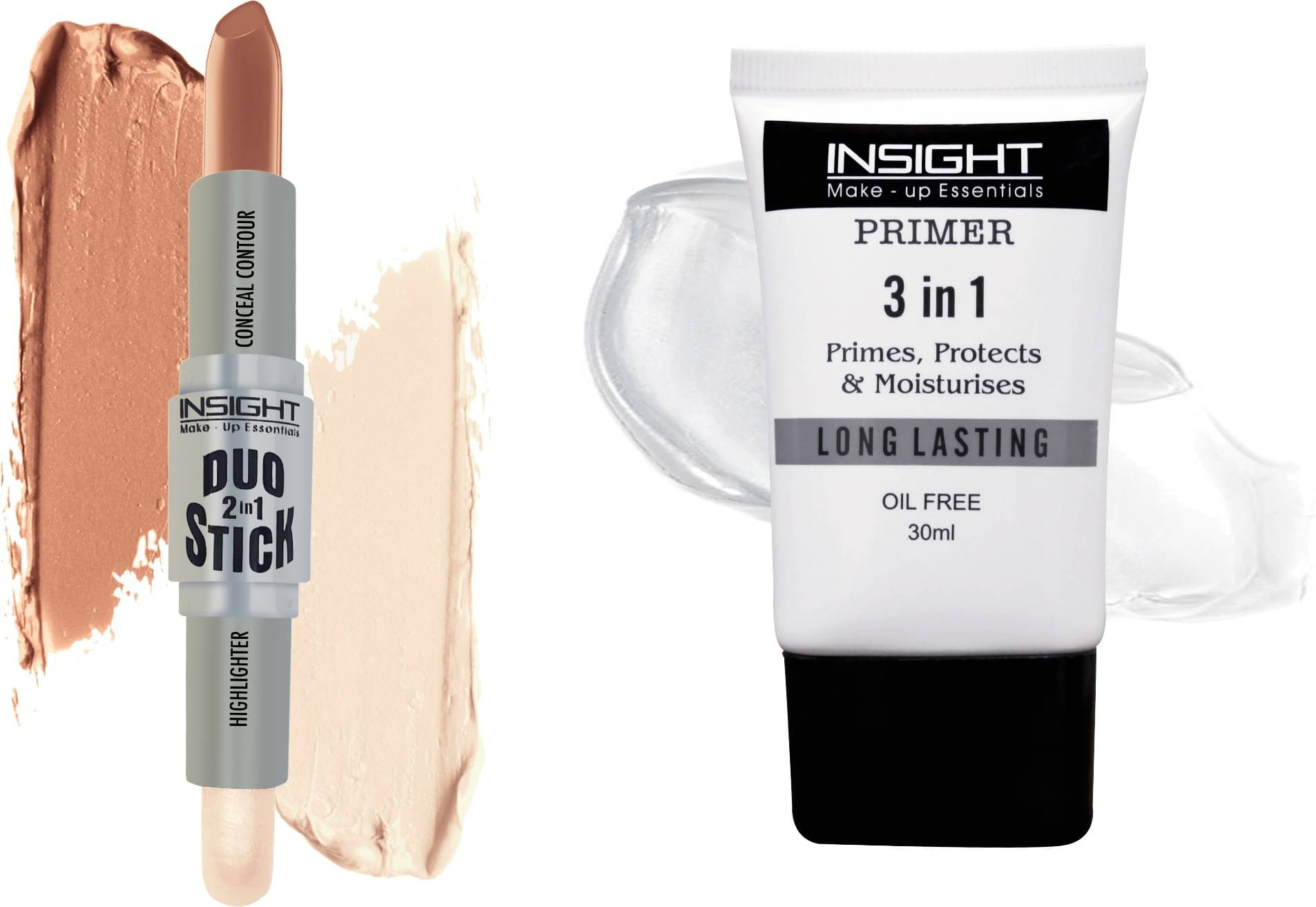     			Insight Makeup Kit ( 3 in 1 Primer,Duostick )
