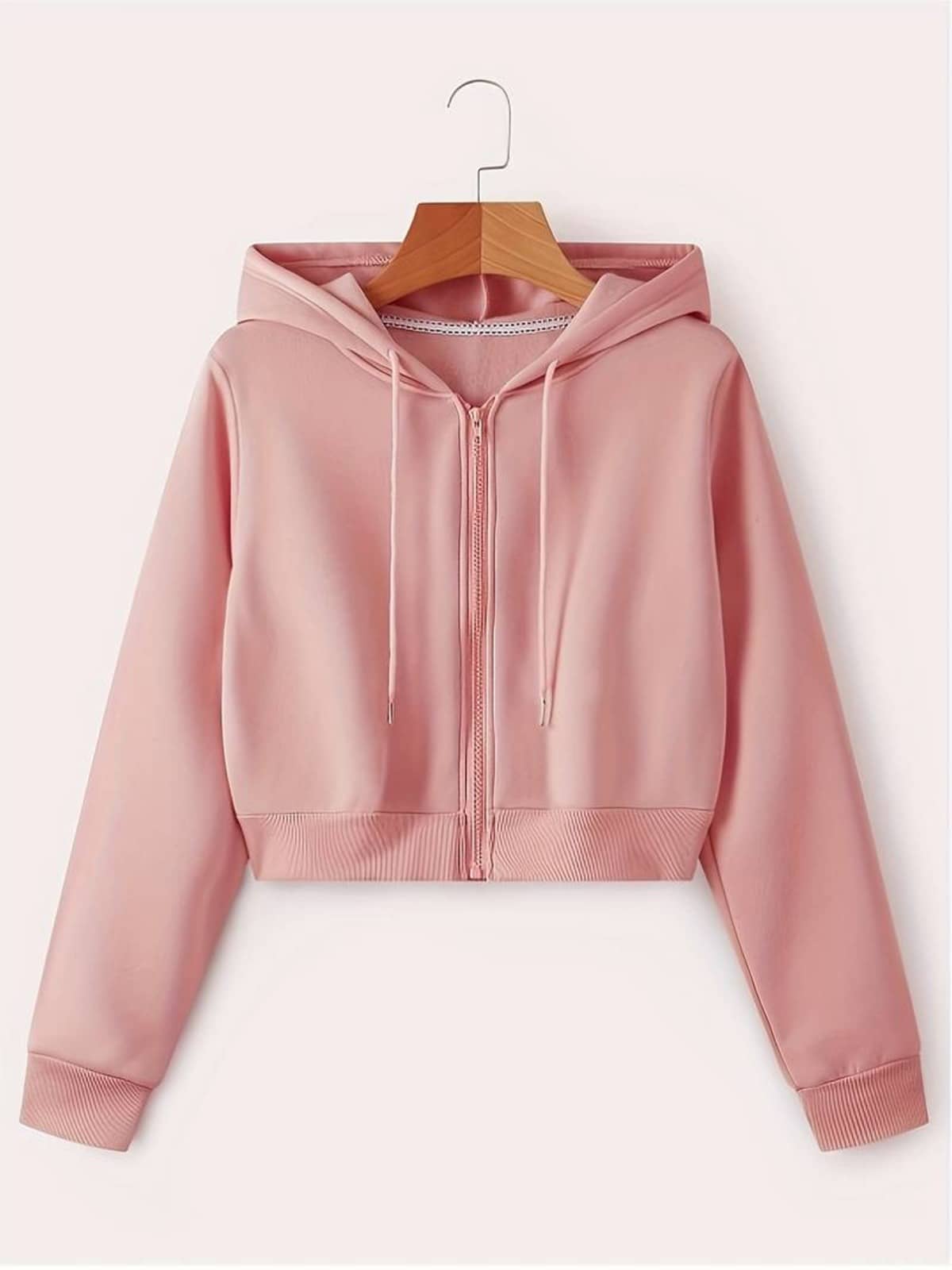 Raabta Fashion Women Fleece Sweatshirt For ( Pink )
