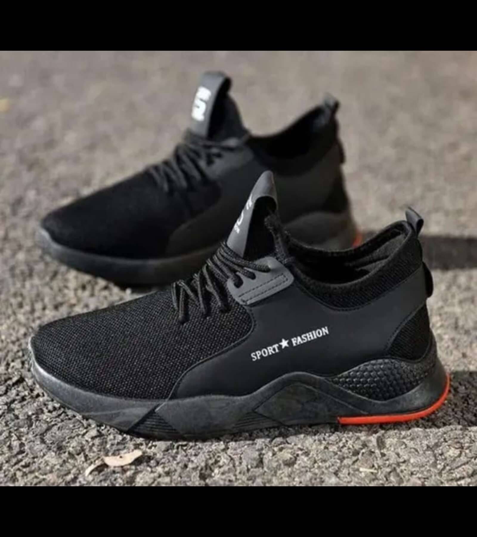     			Seafoot Black Men's Lifestyle Shoes