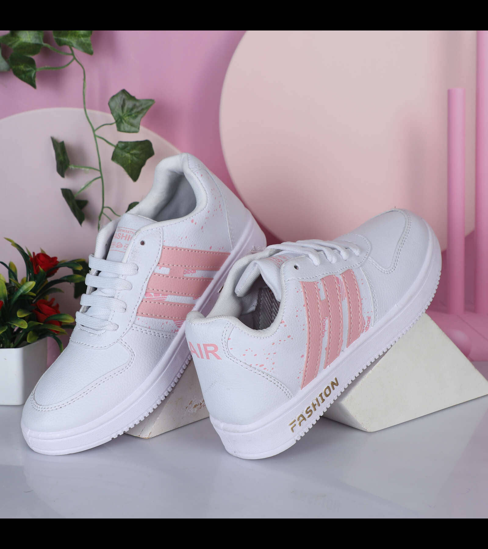 Seafoot Pink Women's Sneakers - Casual Shoes | Buy online on ZillyBuy