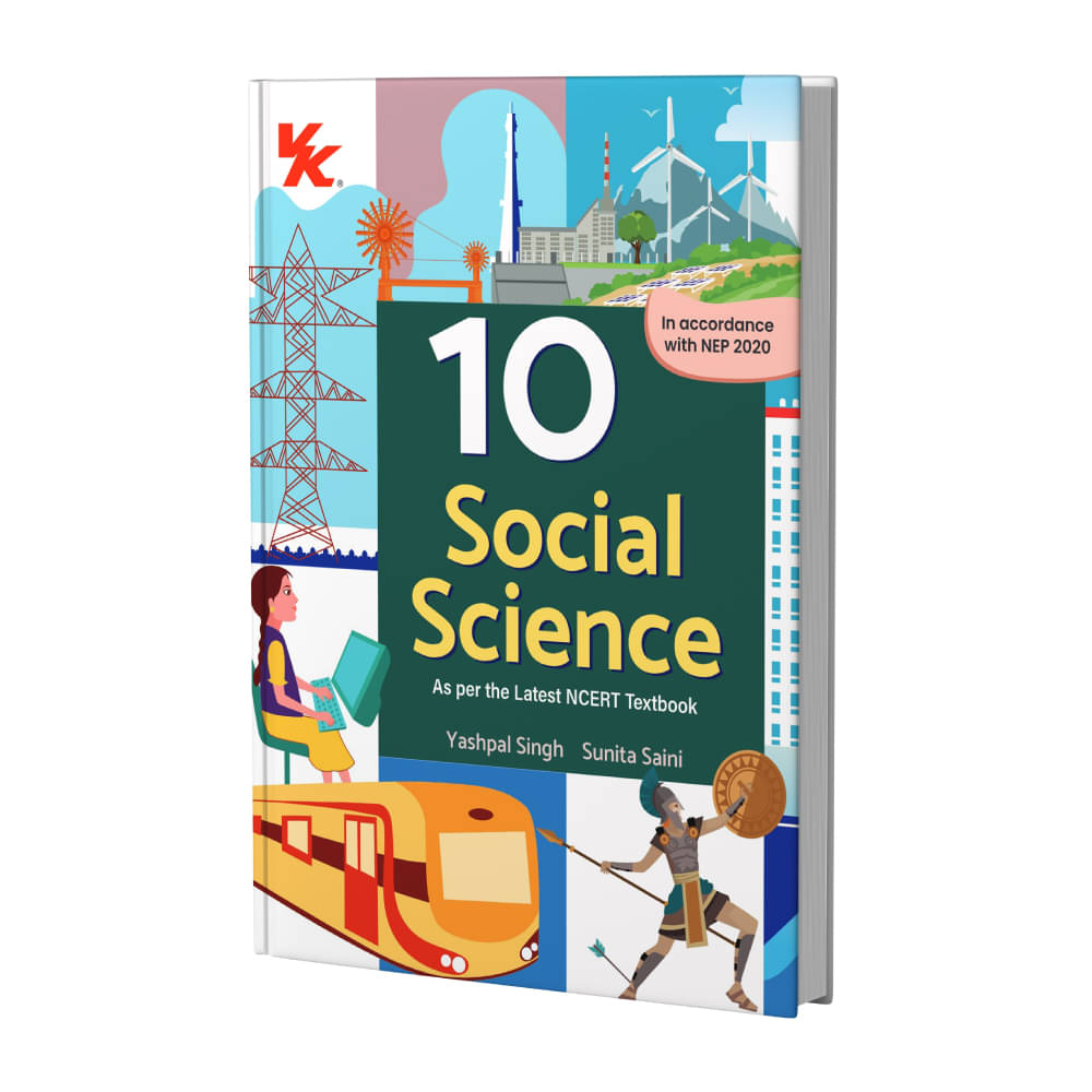 Social Science Book for Class 10 | CBSE (NCERT Solved) | NEP | Examination 2025-26 | by VK Global Publications Social Science Book for Class 10 | CBSE (NCERT Solved) | NEP | Examination 2025-26 | by VK Global Publications