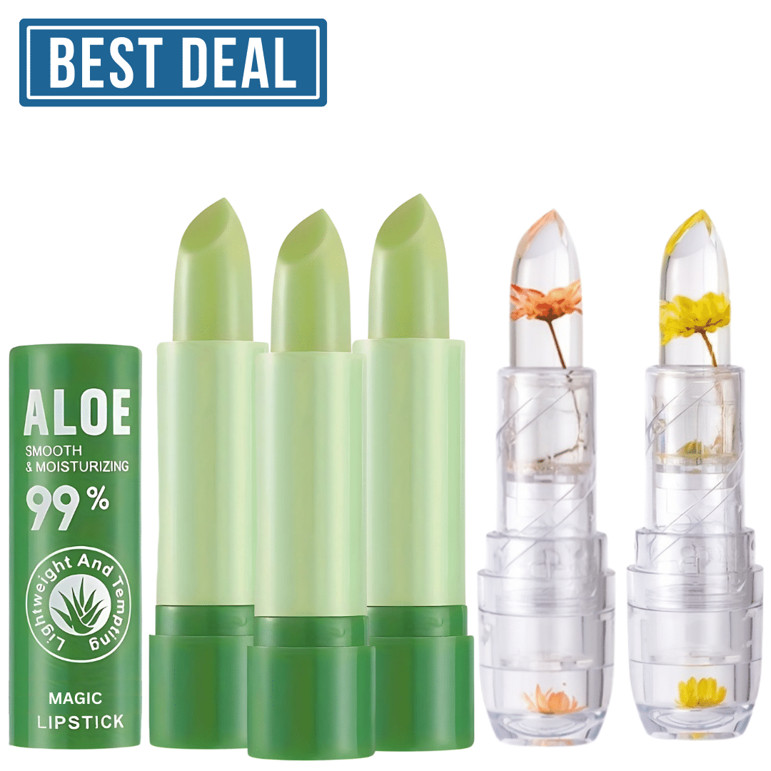     			Sonavi Matte Lip Balm ( Pack of 5 )