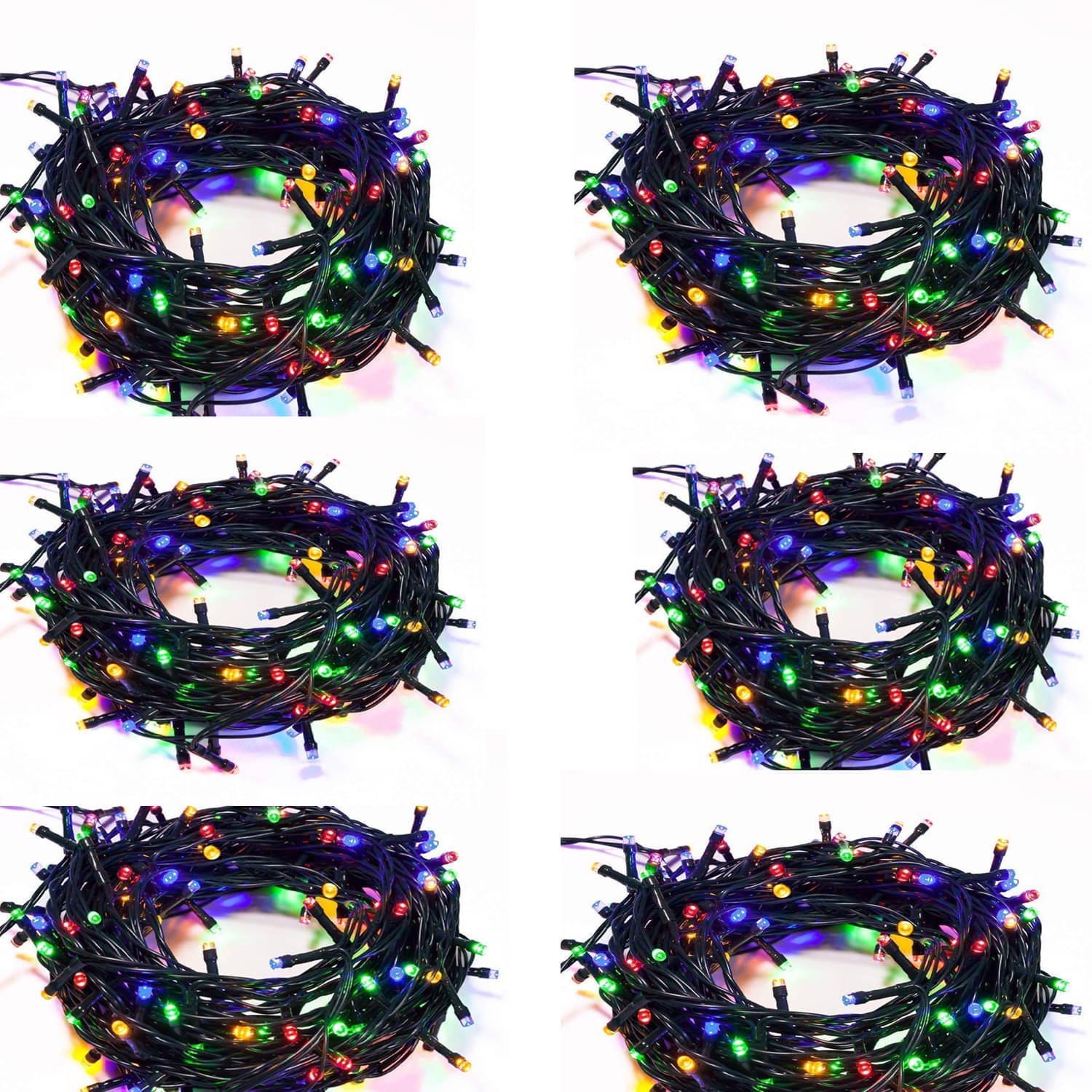     			Stylopunk Multicolor 12M String Light ( Pack of 6 )