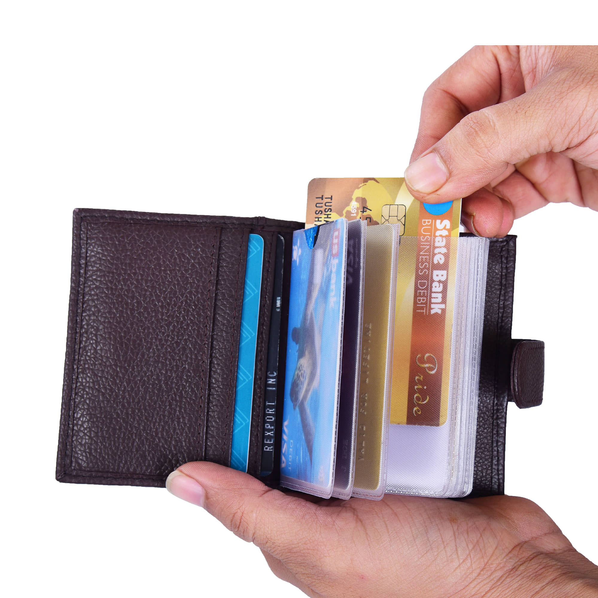 Wingers Leather Card Holder ( Pack 1 )