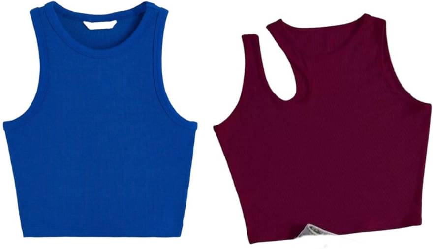 holdvalley Women's Cotton Blend Crop Top ( Maroon ) holdvalley Women's Cotton Blend Crop Top ( Maroon )