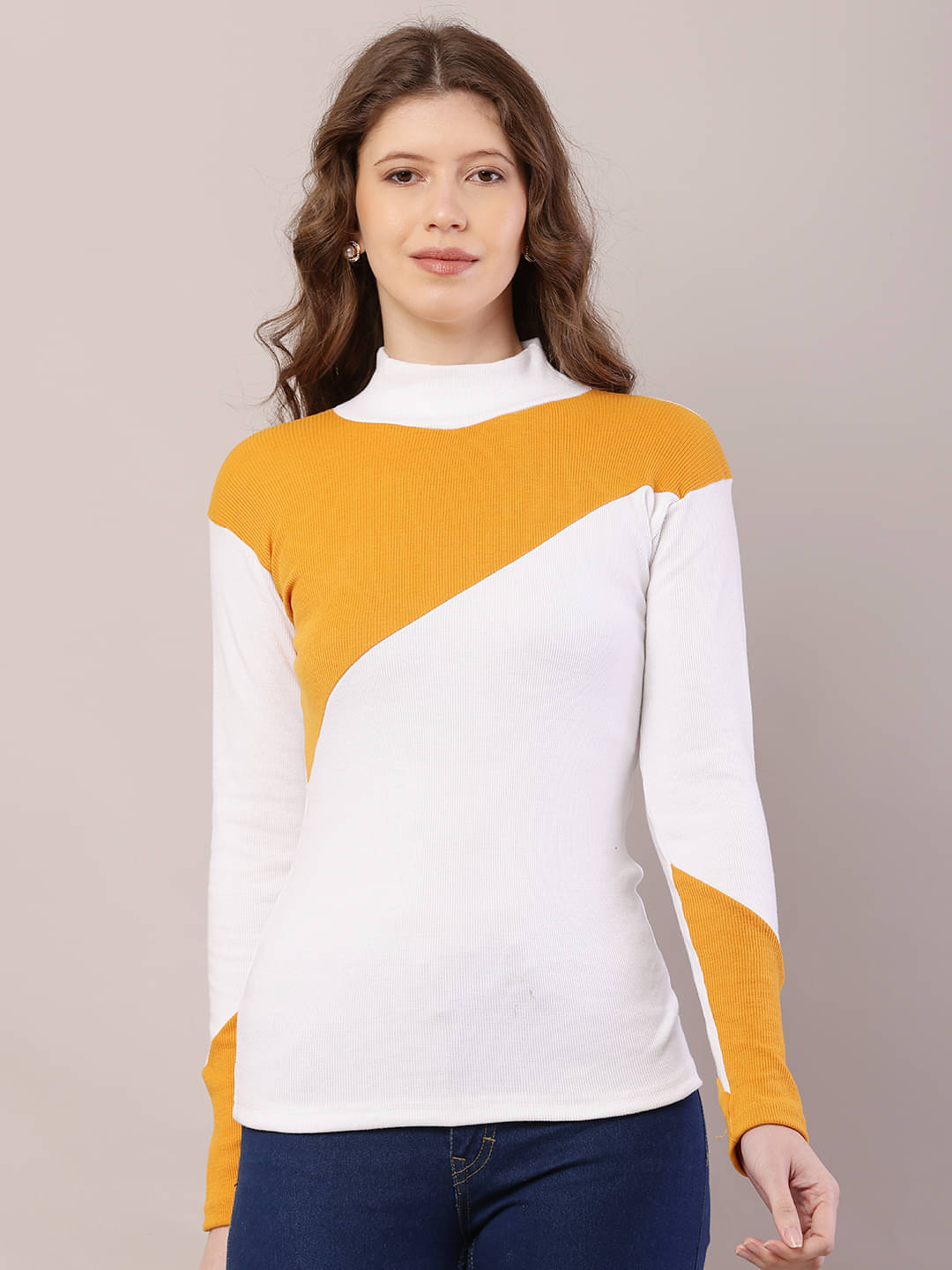     			risemax Women's Cotton Blend Regular Top ( Multicolor )