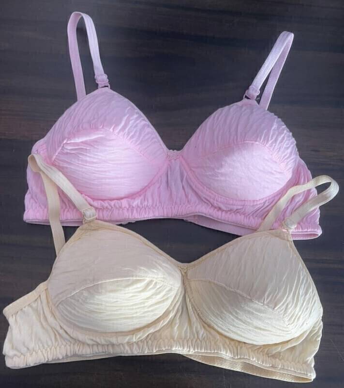 ultraundies Pack of 2 Cotton Blend Heavily Padded Everyday Bra For Women ( Pink ) ultraundies Pack of 2 Cotton Blend Heavily Padded Everyday Bra For Women ( Pink )