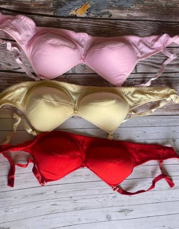 ultraundies Pack of 3 Cotton Blend Lightly Padded Everyday Bra For Women ( Multicolor ) ultraundies Pack of 3 Cotton Blend Lightly Padded Everyday Bra For Women ( Multicolor )