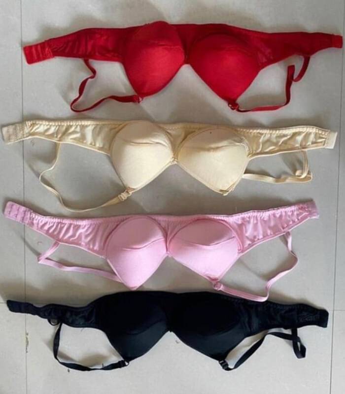 ultraundies Pack of 4 Cotton Blend Lightly Padded Everyday Bra For Women ( Multicolor ) ultraundies Pack of 4 Cotton Blend Lightly Padded Everyday Bra For Women ( Multicolor )