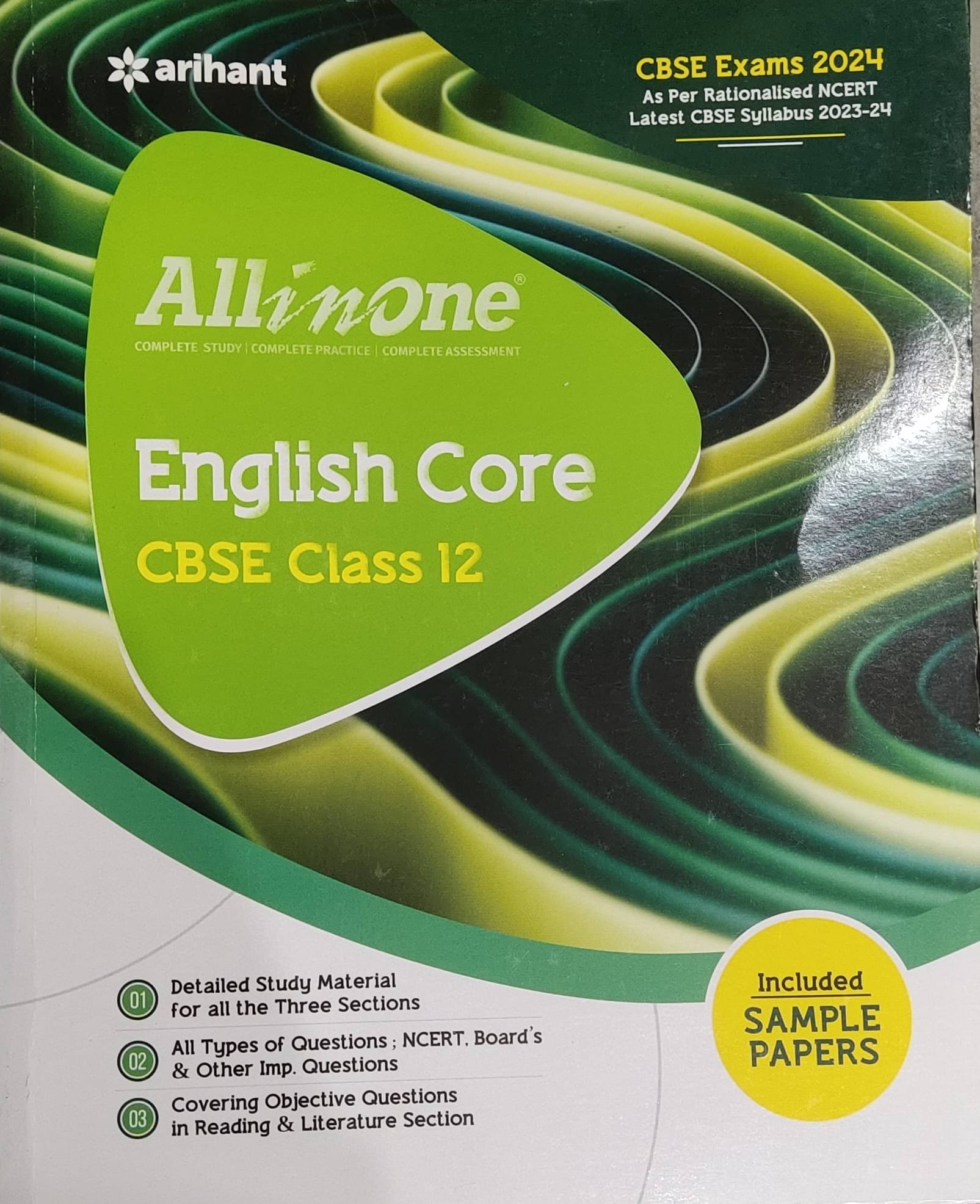 Arihant All In One Class 12 CBSE English Course Arihant All In One Exam 2024 CBSE Syllabus 23 24 And Sample Paper All Question Bihar Board NCERT All T Arihant All In One Class 12 CBSE English Course Arihant All In One Exam 2024 CBSE Syllabus 23 24 And Sample Paper All Question Bihar Board NCERT All T
