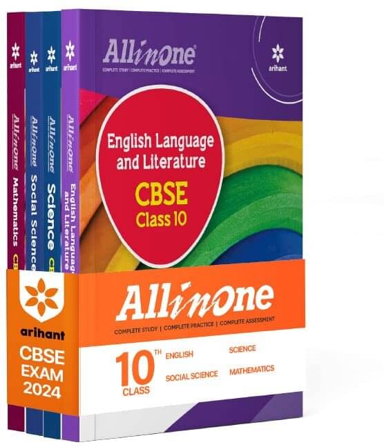 Arihant All In One Class 10th Science,Mathematics, Social Science, English For CBSE Exam 2024 (Set Of 4 Books) Paperback – 3 June 2023 Arihant All In One Class 10th Science,Mathematics, Social Science, English For CBSE Exam 2024 (Set Of 4 Books) Paperback – 3 June 2023