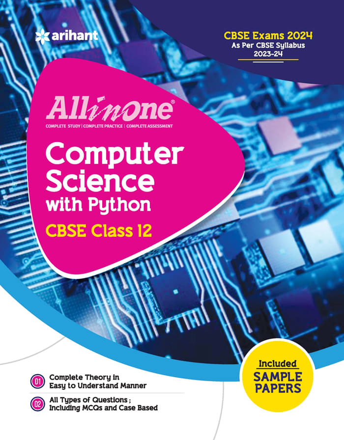Arihant All In One Class 12th Computer Science with Python for CBSE Exam�2024 Arihant All In One Class 12th Computer Science with Python for CBSE Exam�2024