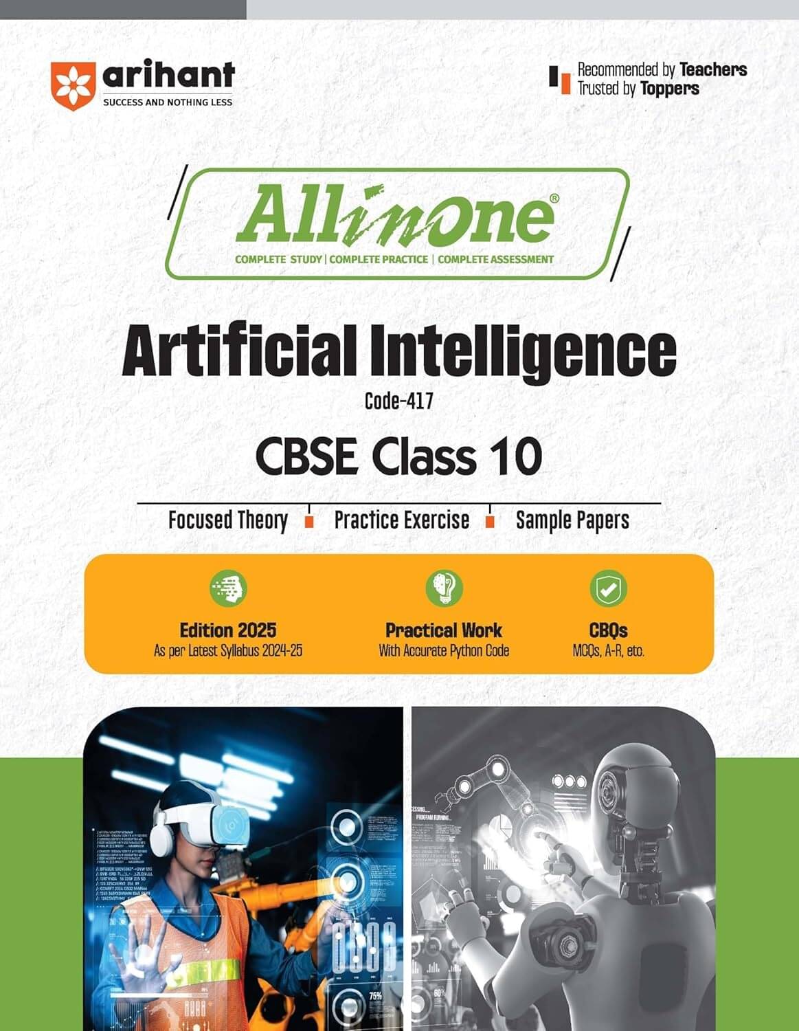     			Arihant All in One Artificial Intelligence Cbse Class 10