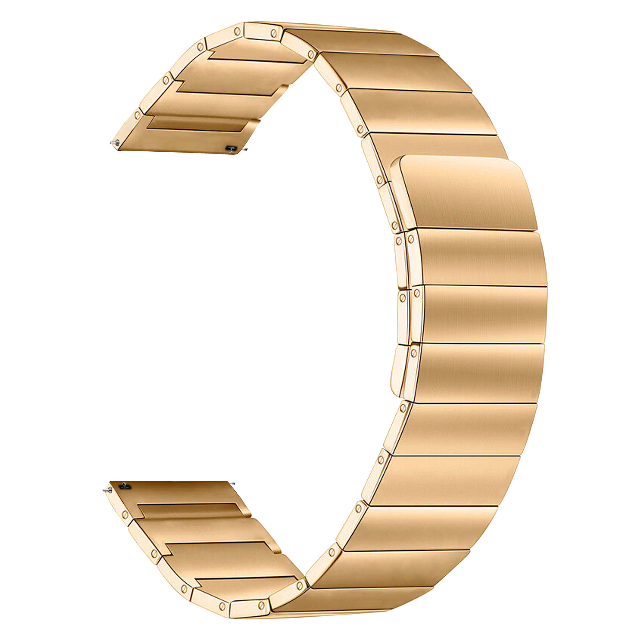     			ACM Watch Strap Magnetic Metal Stainless Steel 22mm compatible with Boult Trail Smartwatch Belt Luxury Band Gold