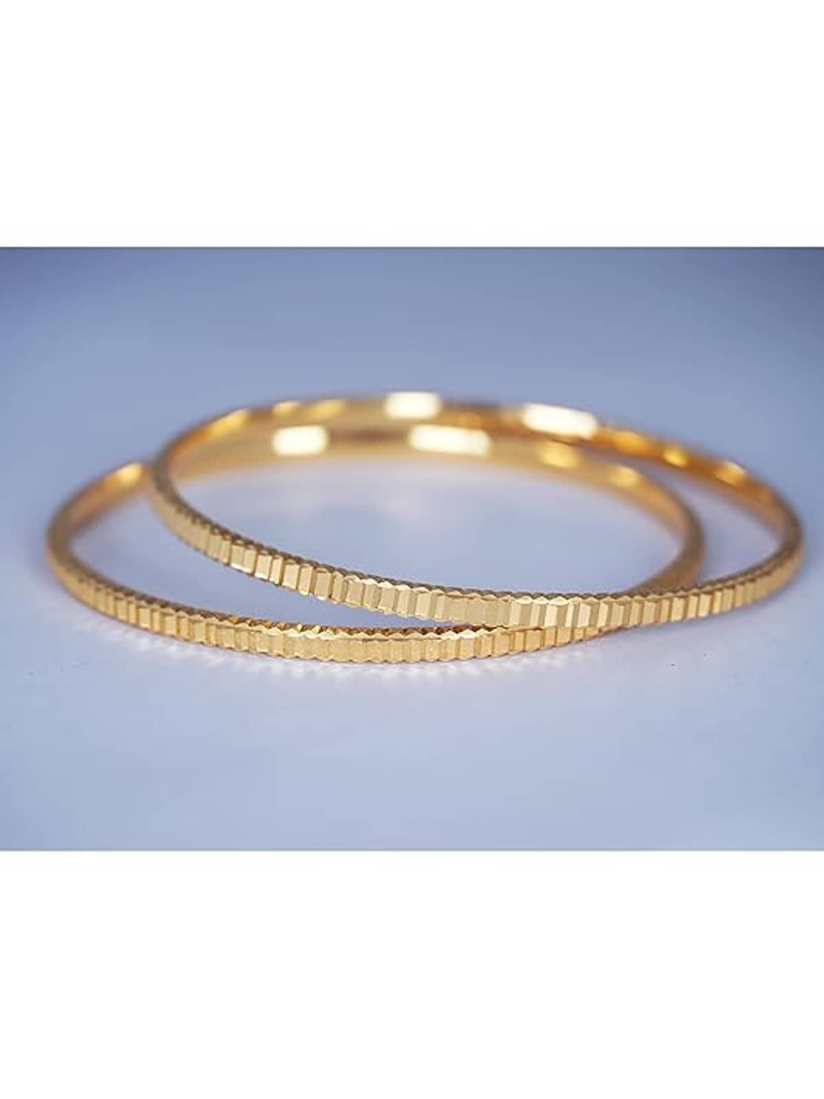 JFL - Jewellery For Less Gold Bangle Set ( Pack of 1 ) - Bangles & Bracelets | Buy online on ZillyBuy
