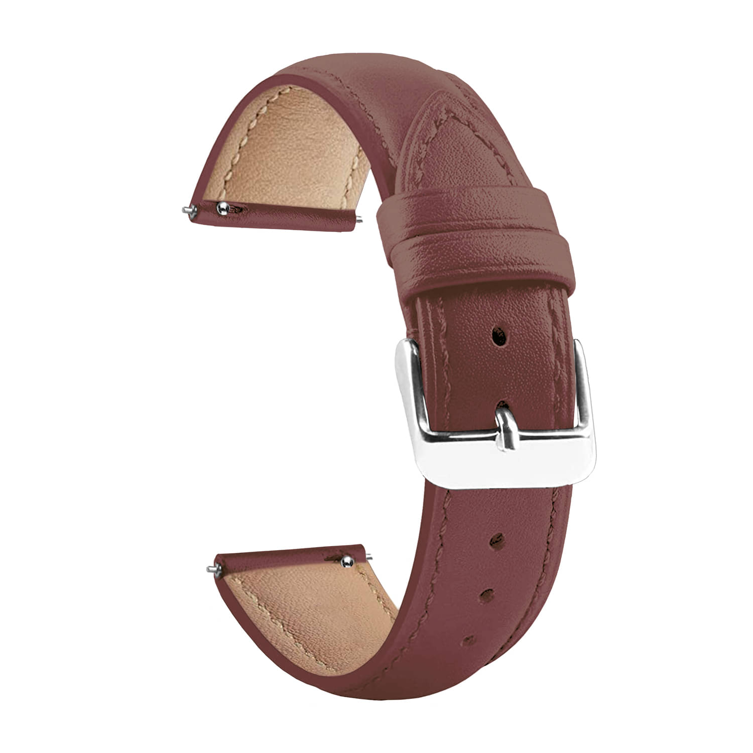     			ACM Watch Strap Leather Belt 22mm compatible with Noise Colorfit Thrill Smartwatch Casual Classic Band Brown