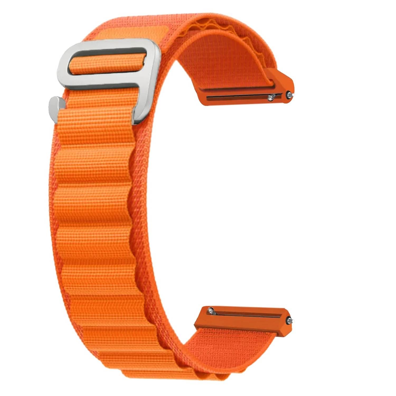     			ACM Watch Strap Nylon 22mm compatible with Boat Wave Spectra Smartwatch Sports Hook Band Orange