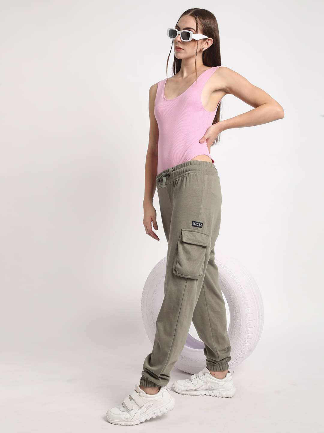     			Bene Kleed Lavender Cotton Blend Slim Fit Women's Jumpsuit ( Pack of 1 )