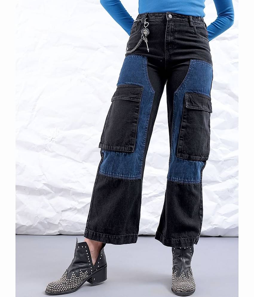 Freehand - Black Cotton Bootcut Women's Jeans ( Pack of 1 )