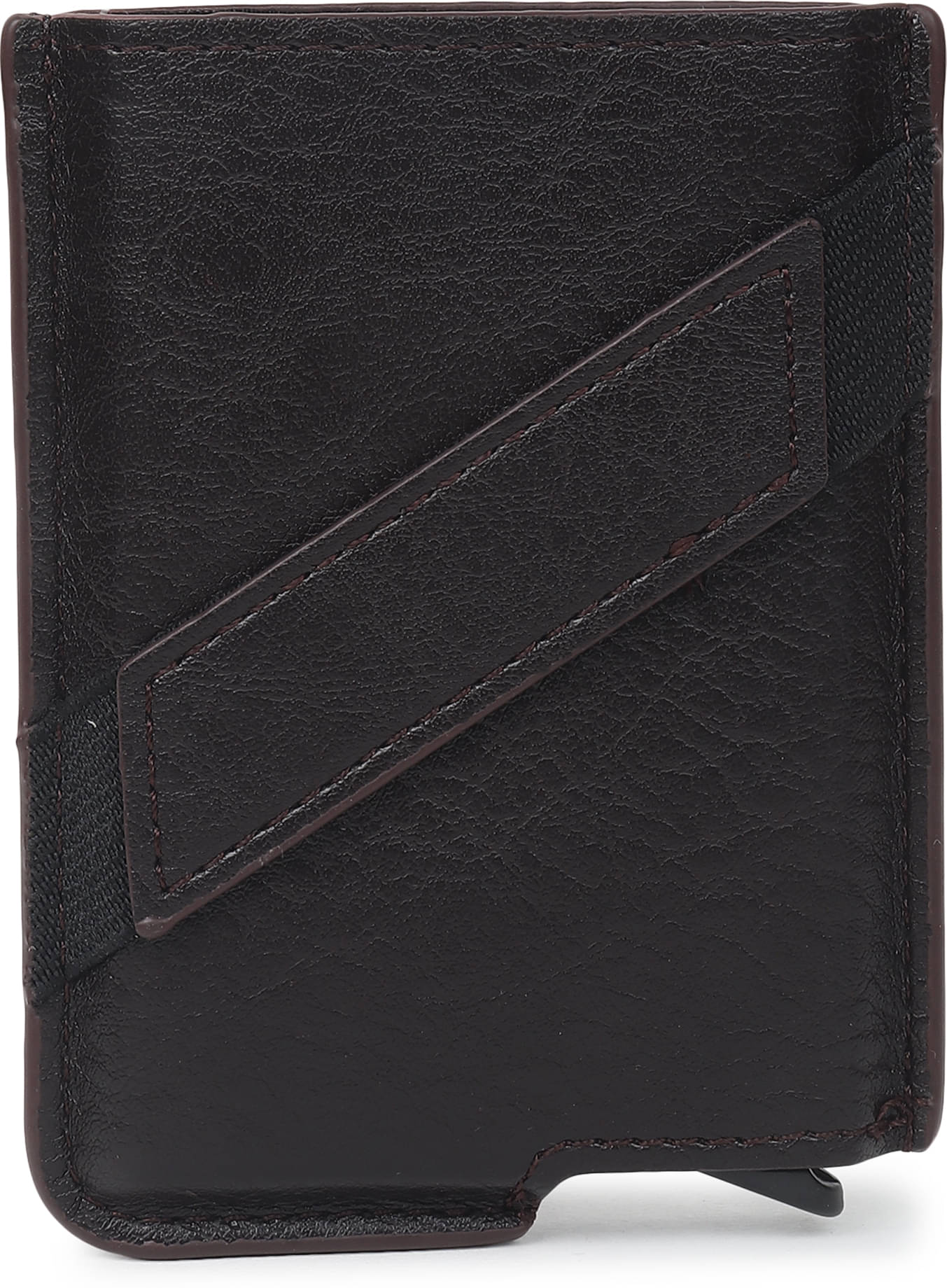     			JND Black 100% Leather Men's Regular Wallet ( Pack of 1 )
