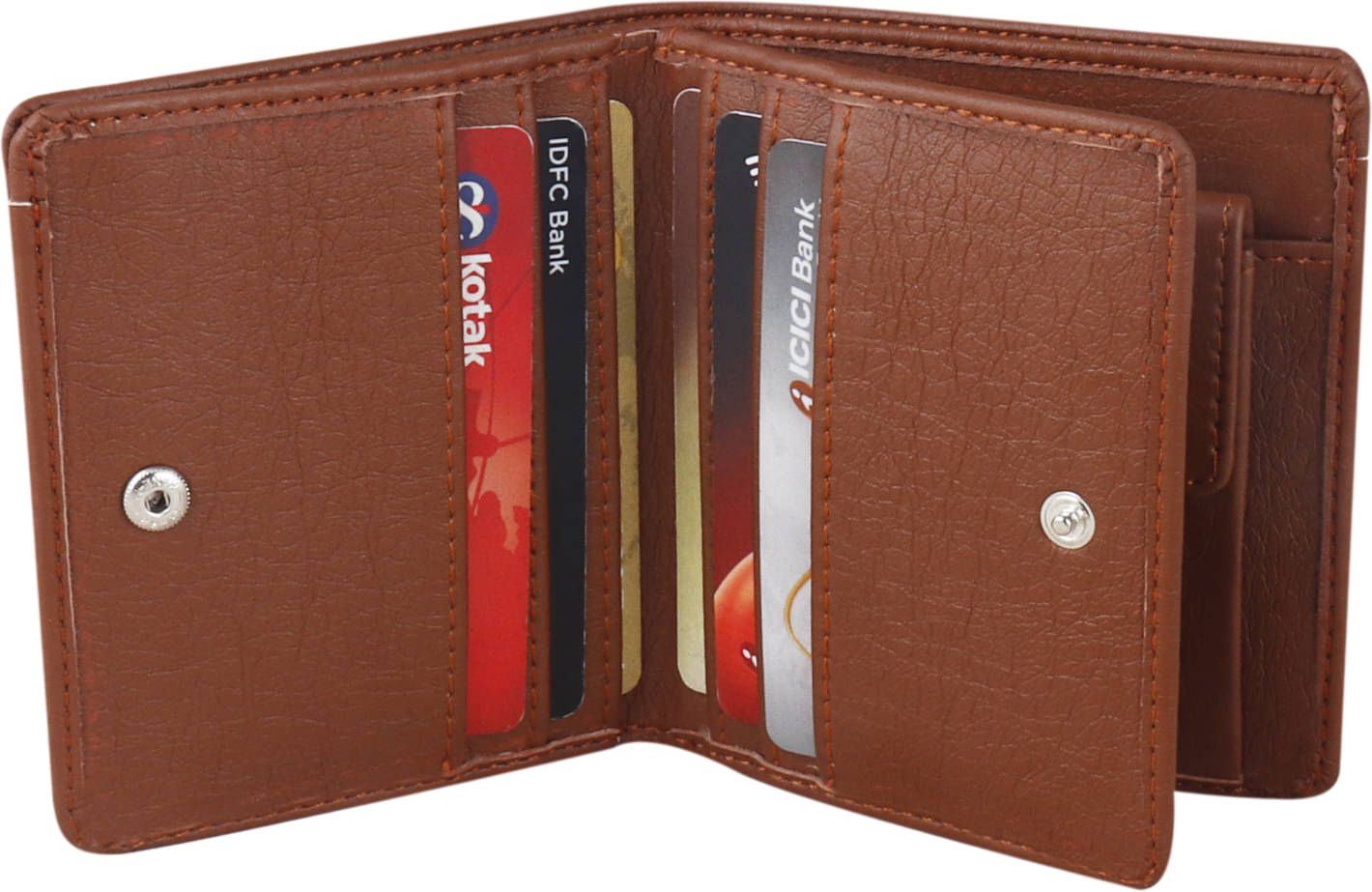     			JND Tan 100% Leather Men's Regular Wallet ( Pack of 1 )