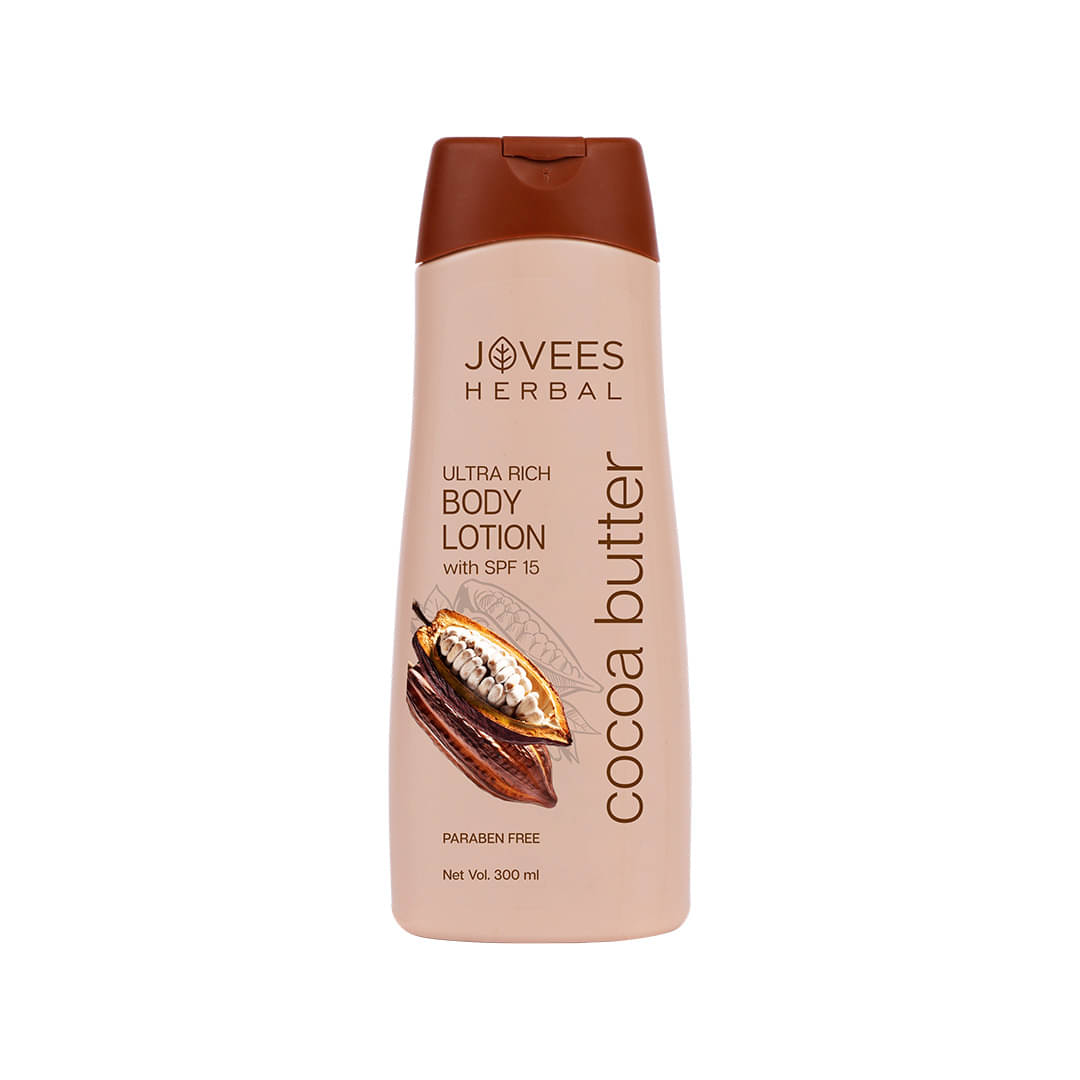 Jovees Herbal Cocoa Butter Hand & Body Lotion For Deep Nourishment, Hydrated Skin 300ml, (Pack of 1) Jovees Herbal Cocoa Butter Hand & Body Lotion For Deep Nourishment, Hydrated Skin 300ml, (Pack of 1)