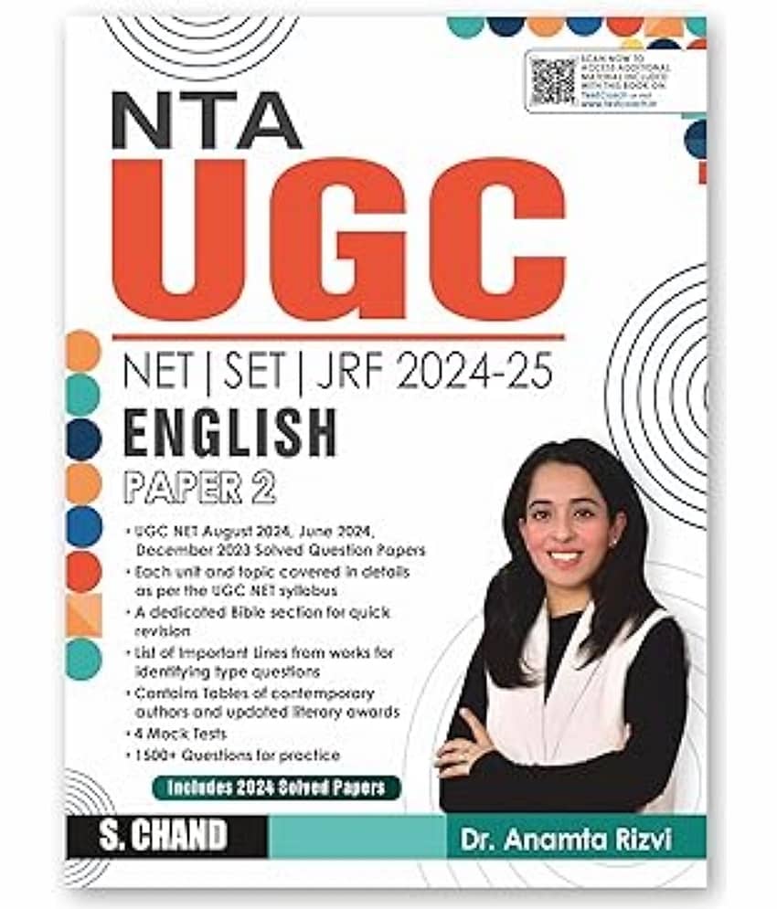 NTA UGC NET Paper 2 Book 2025 English Literature 1500+ Practice Question Bank | 4 Mock Tests | Detailed Solutions - Stationery | Buy online on ZillyBuy