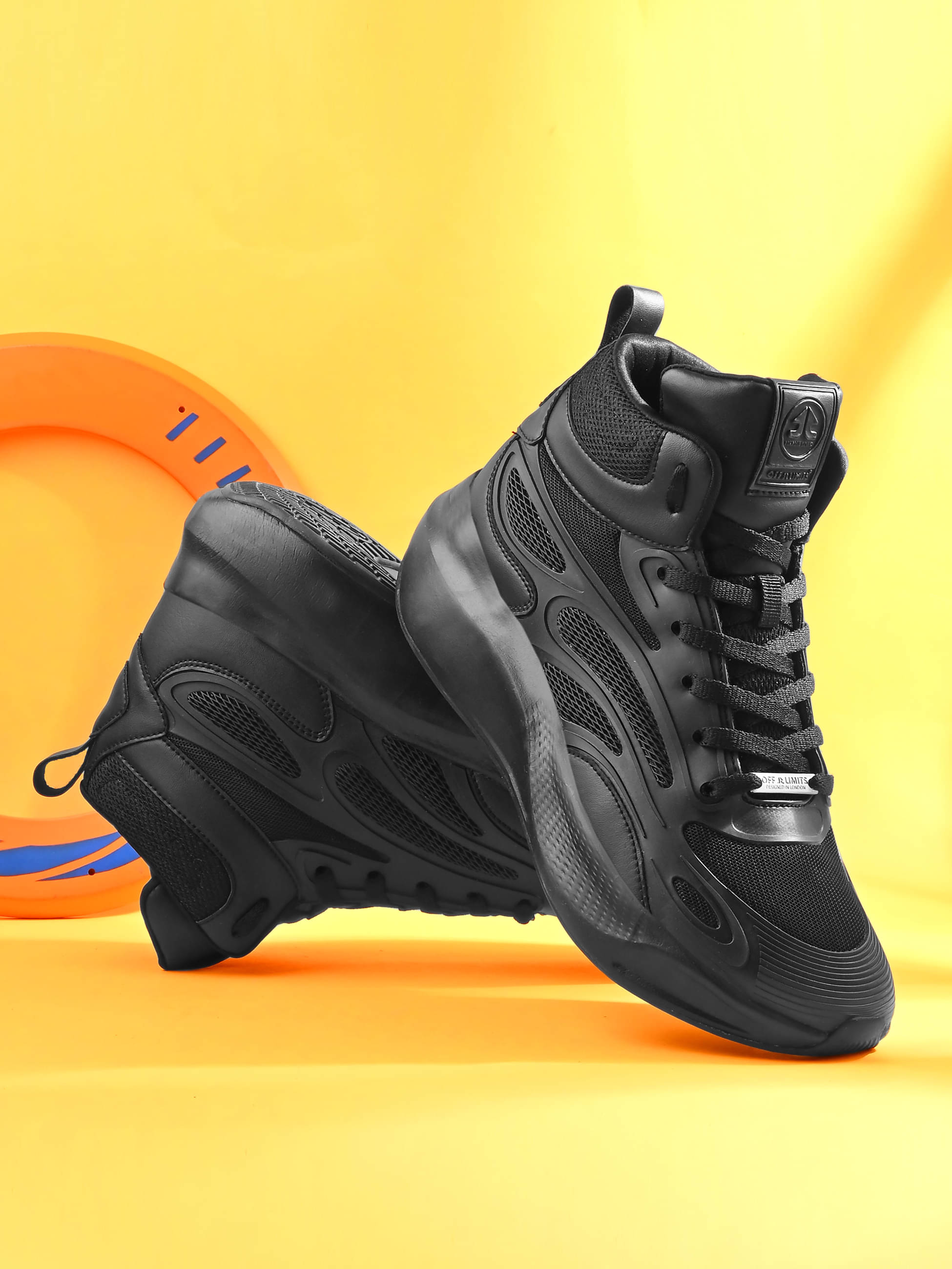     			OFF LIMITS GLADIATOR EXPLOREX Black Basketball Shoes