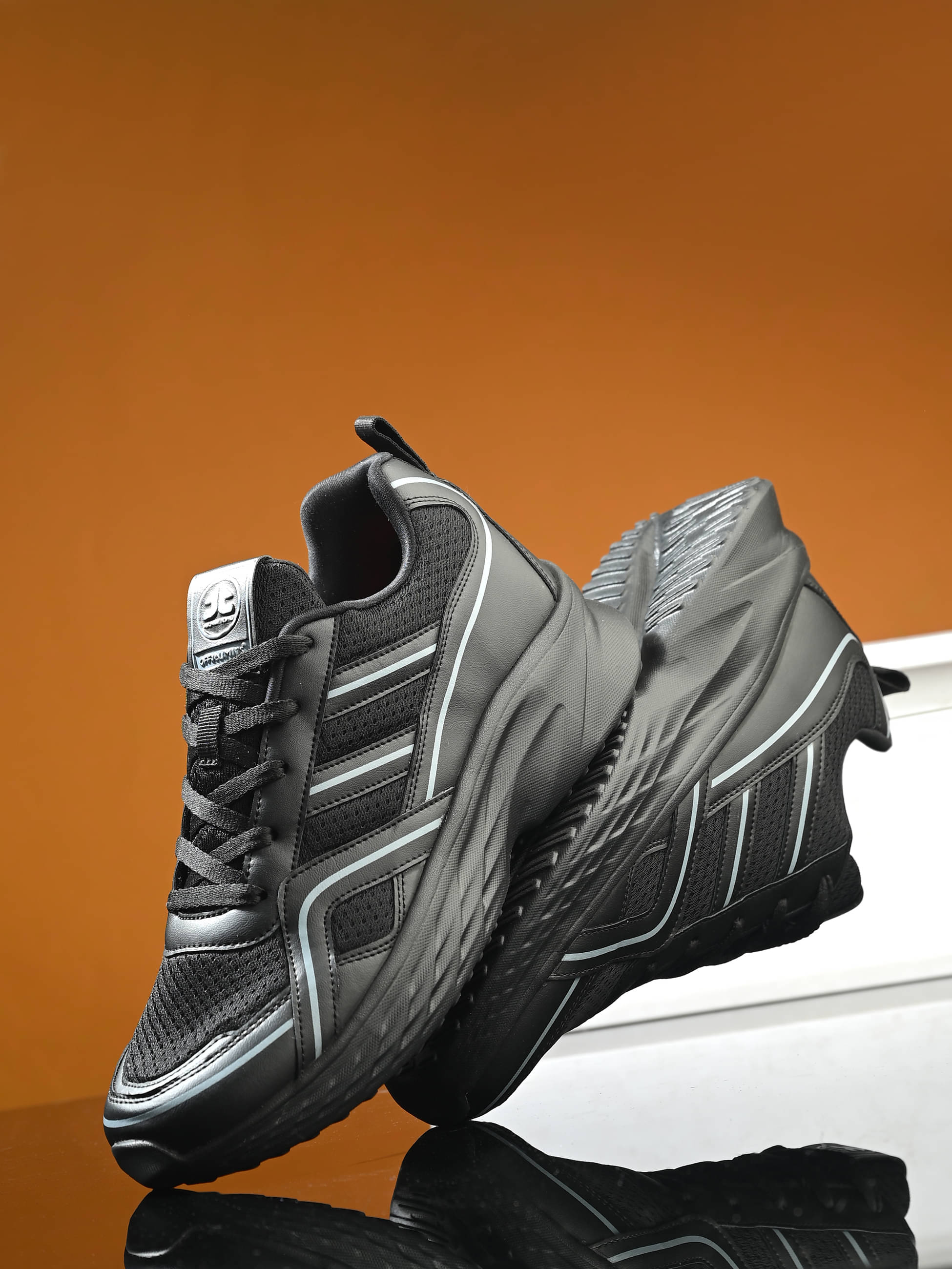 OFF LIMITS SPEEDSTER Black Men's Sports Running Shoes OFF LIMITS SPEEDSTER Black Men's Sports Running Shoes