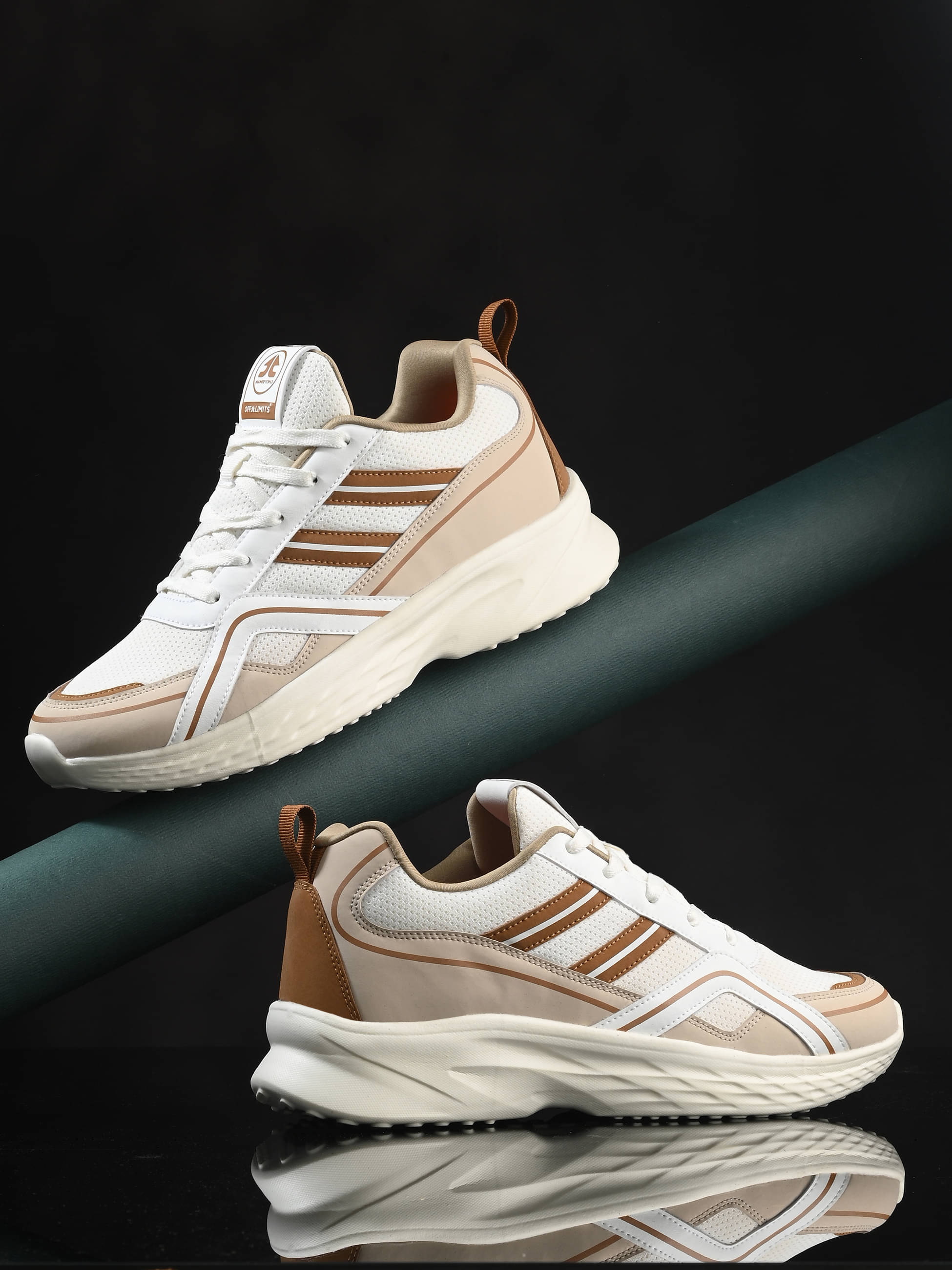 OFF LIMITS SPEEDSTER Cream Men's Sports Running Shoes OFF LIMITS SPEEDSTER Cream Men's Sports Running Shoes