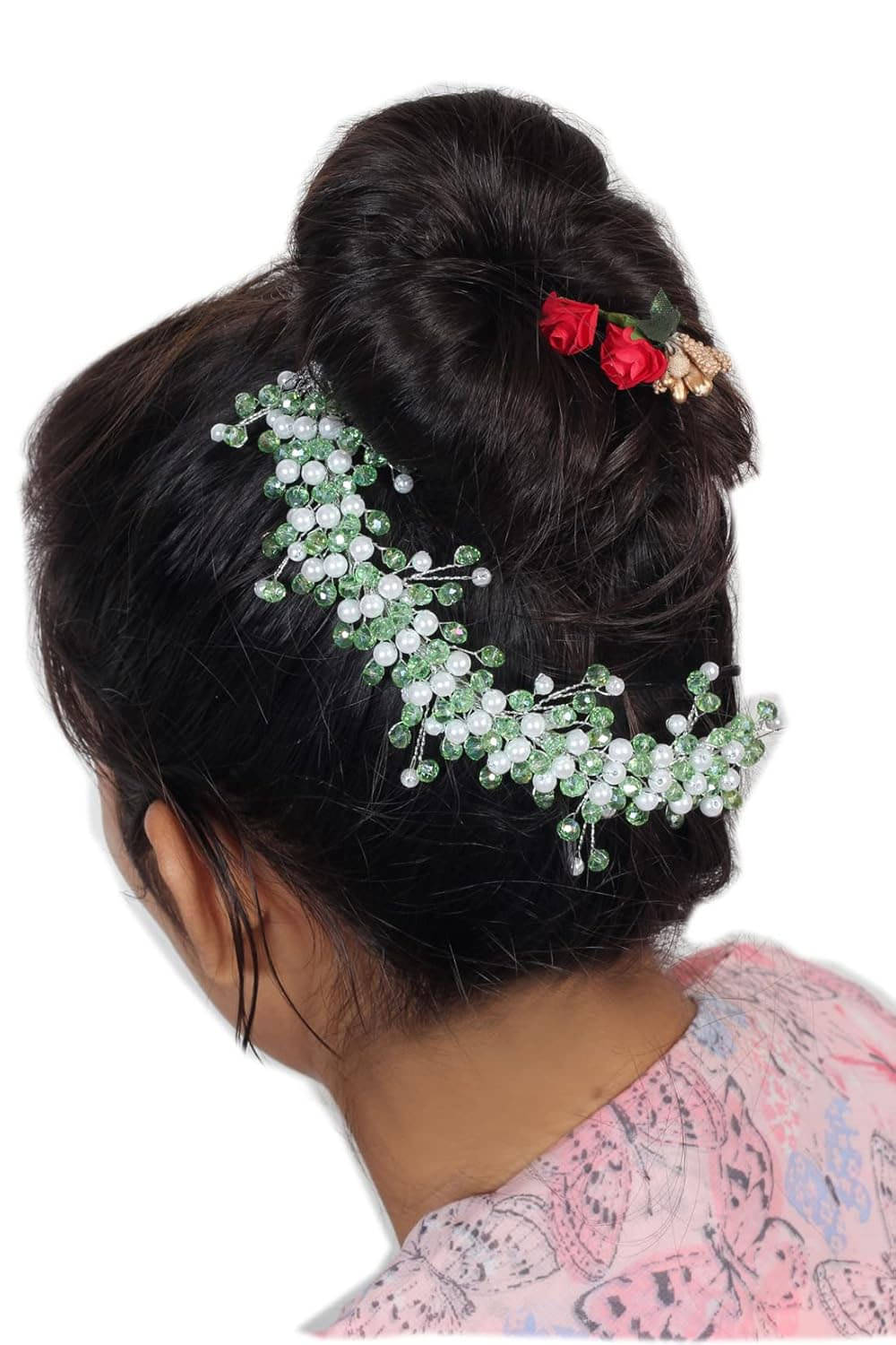     			RITZKART Green Hair Accessory Set ( Pack of 1 )