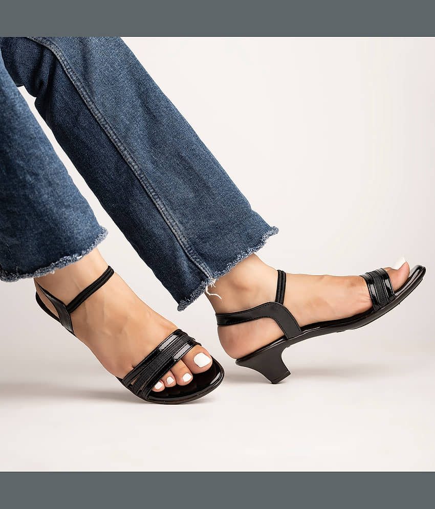 Stylestry Black Women's Sandal Heels - Heels | Buy online on ZillyBuy