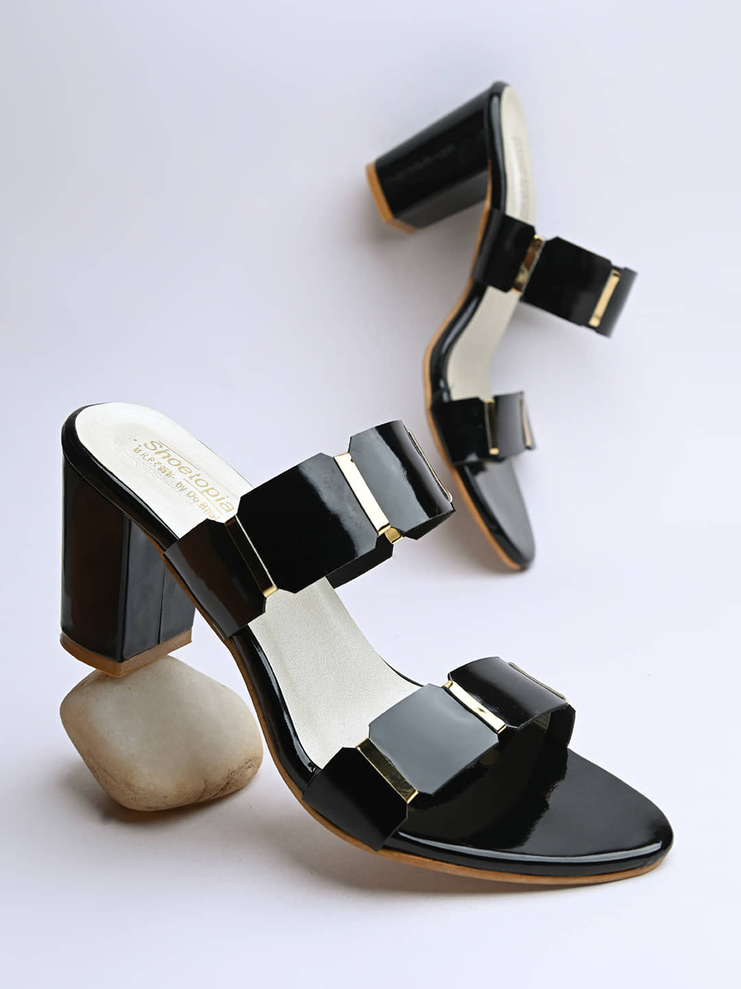 Stylestry White Women's Sandal Heels - Heels | Buy online on ZillyBuy