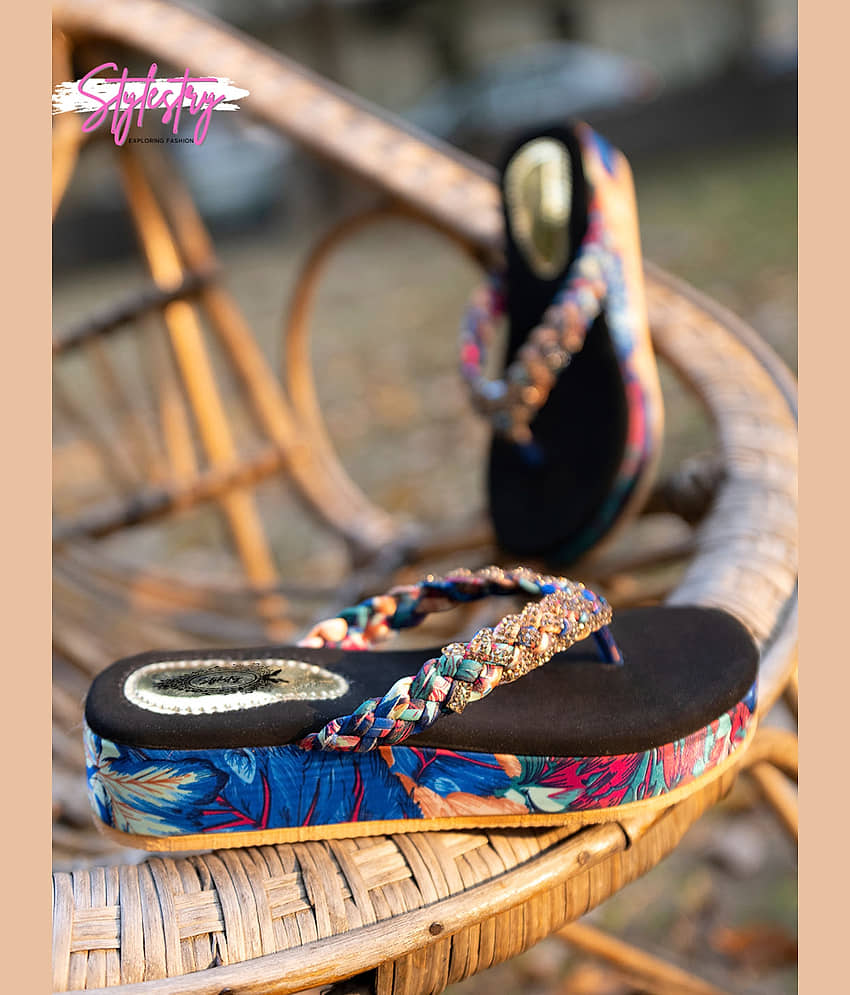 Stylestry Blue Women's Sandal Heels - Heels | Buy online on ZillyBuy