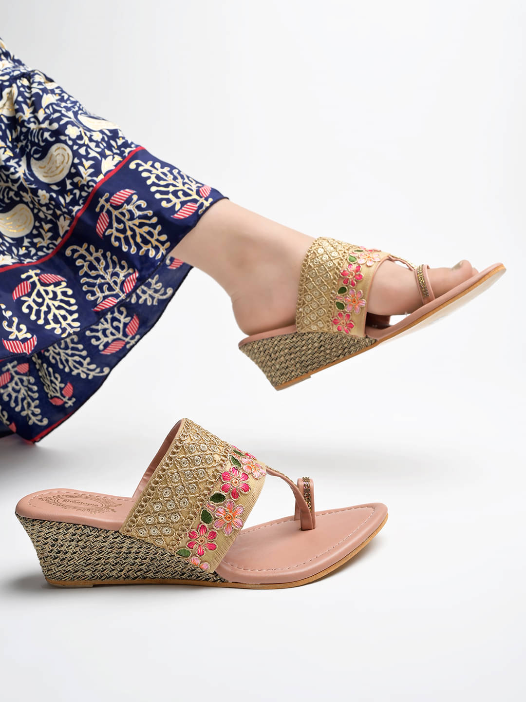     			Stylestry Pink Women's Sandal Heels