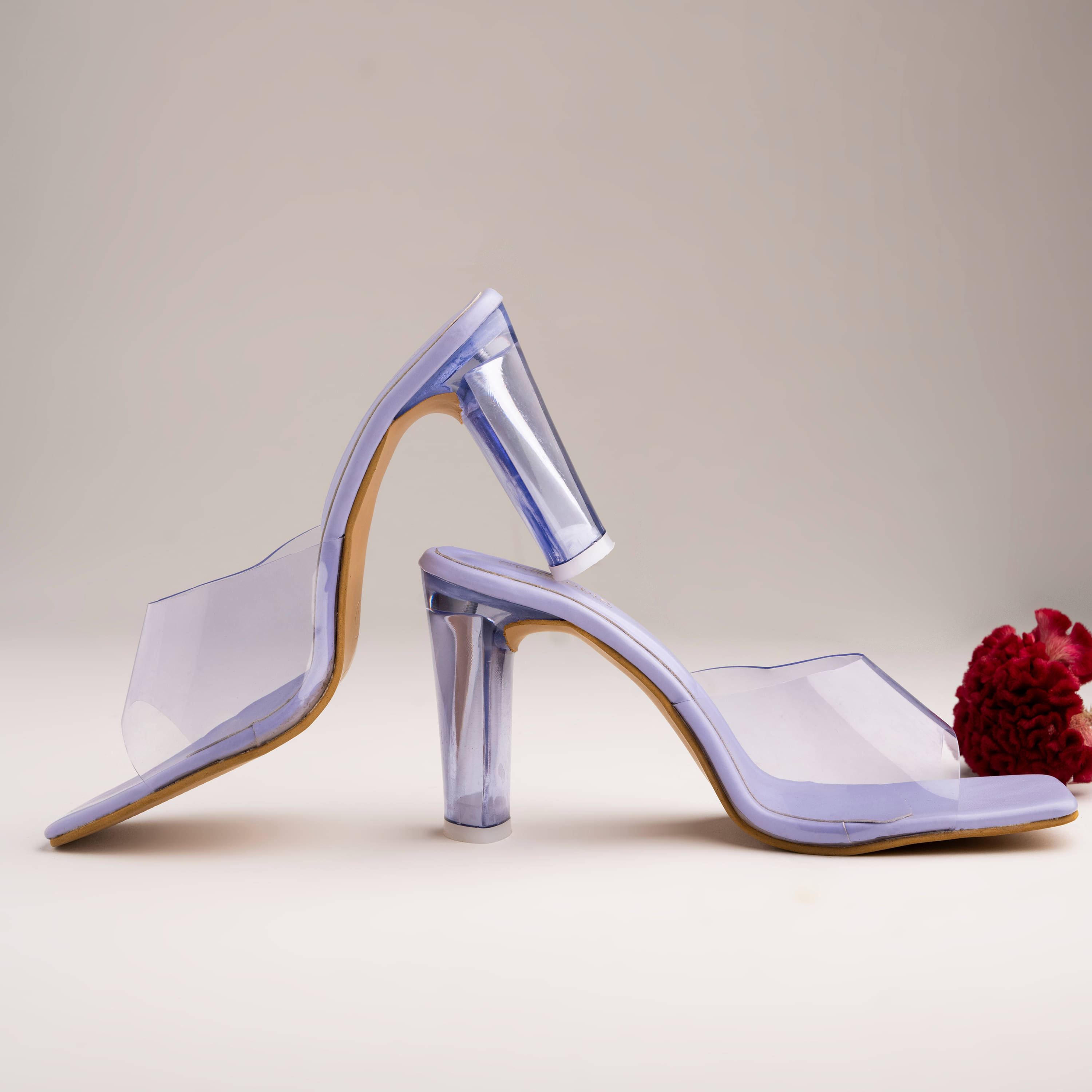 Stylestry Purple Women's Sandal Heels Stylestry Purple Women's Sandal Heels