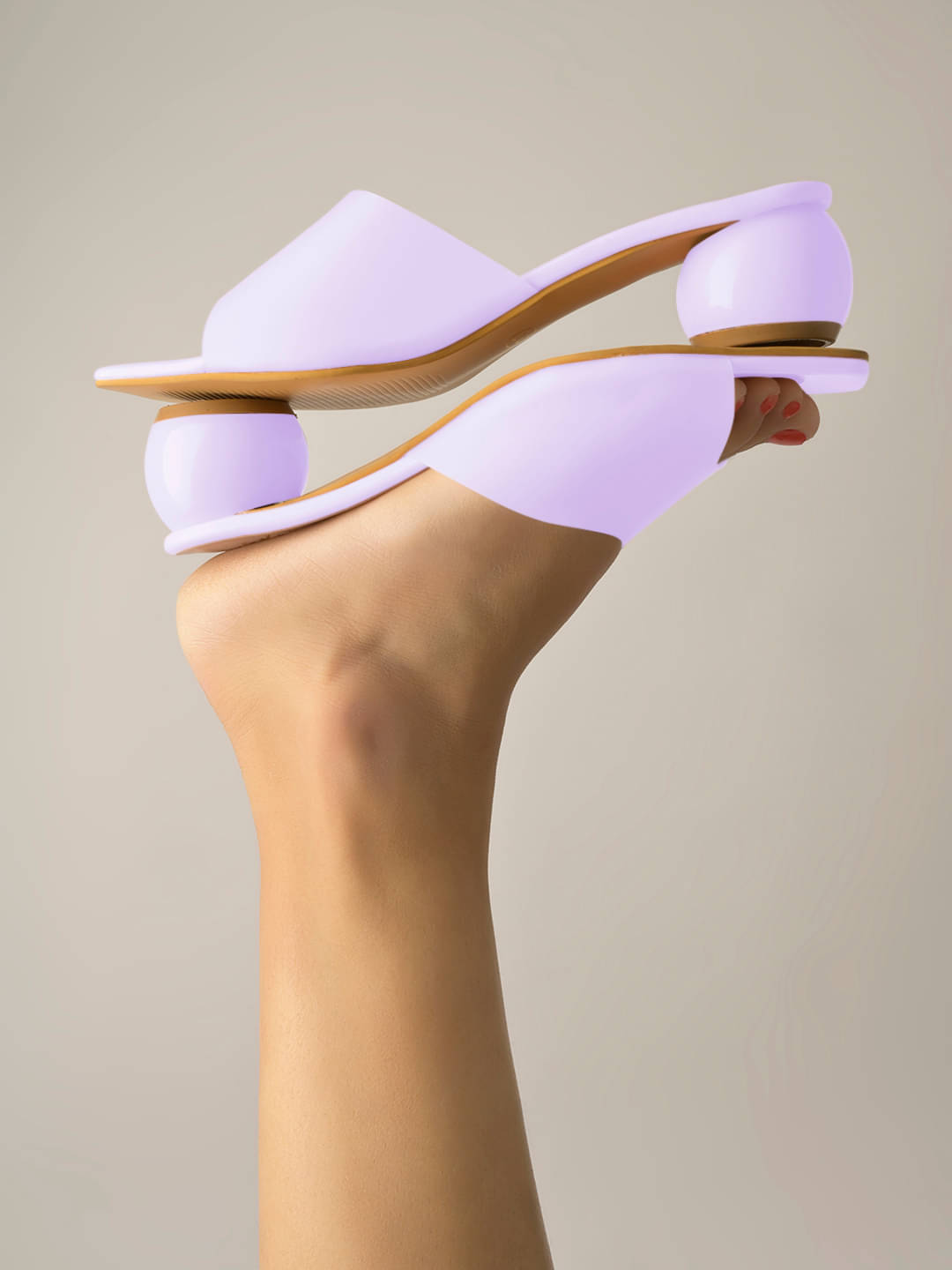     			Stylestry Purple Women's Sandal Heels