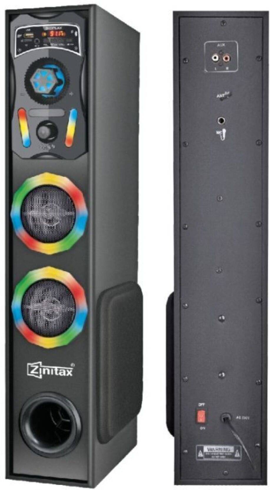     			Zinitax ZN_MBV_01 Tower Speakers - Black