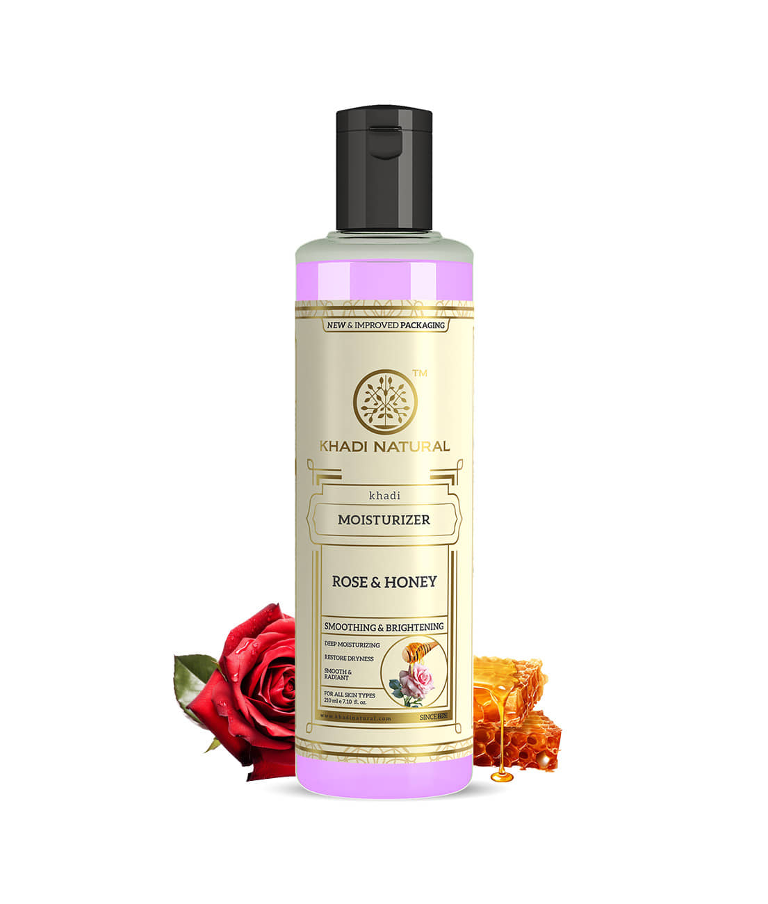 khadi natural Moisturizing Lotion For All Skin Type 210 ml ( Pack of 1 )