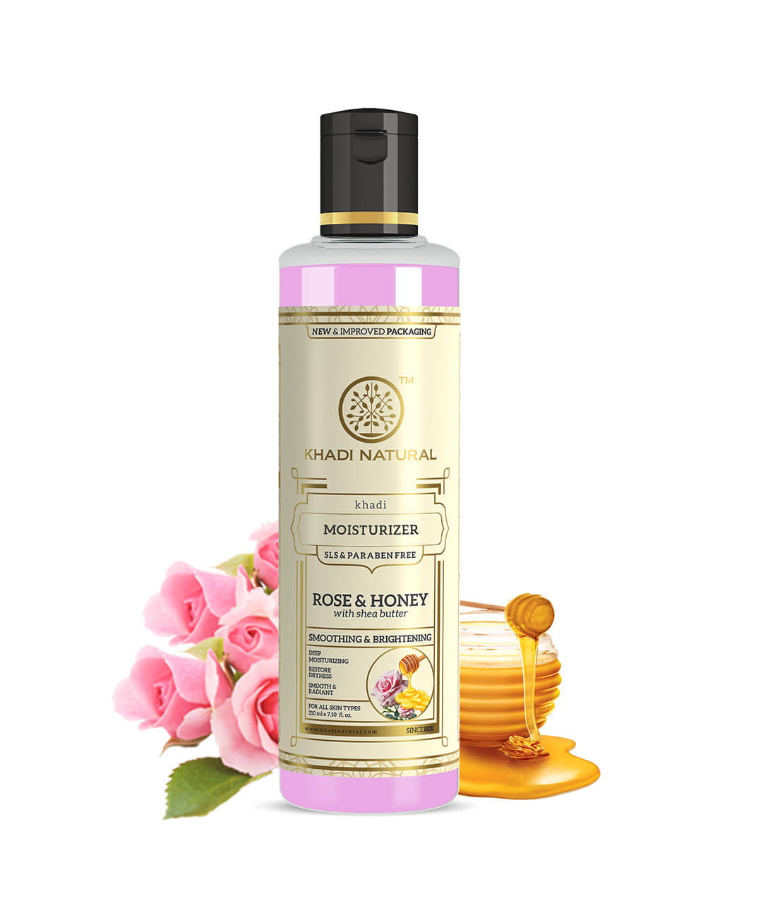 khadi natural Moisturizing Lotion For All Skin Type 210 ml ( Pack of 1 )